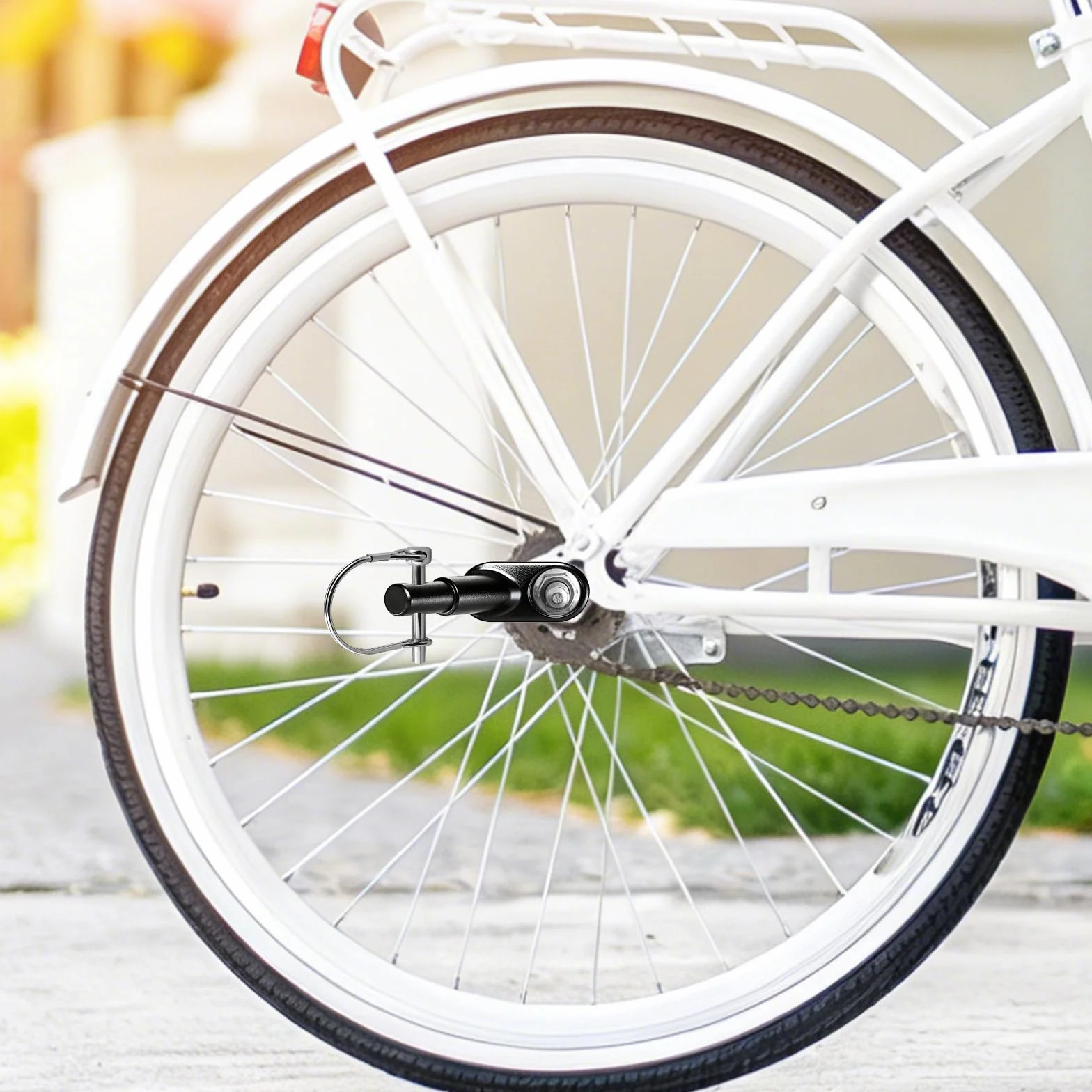 Adaptateur universel d'attelage de remorque de vélo pour chien et poussette