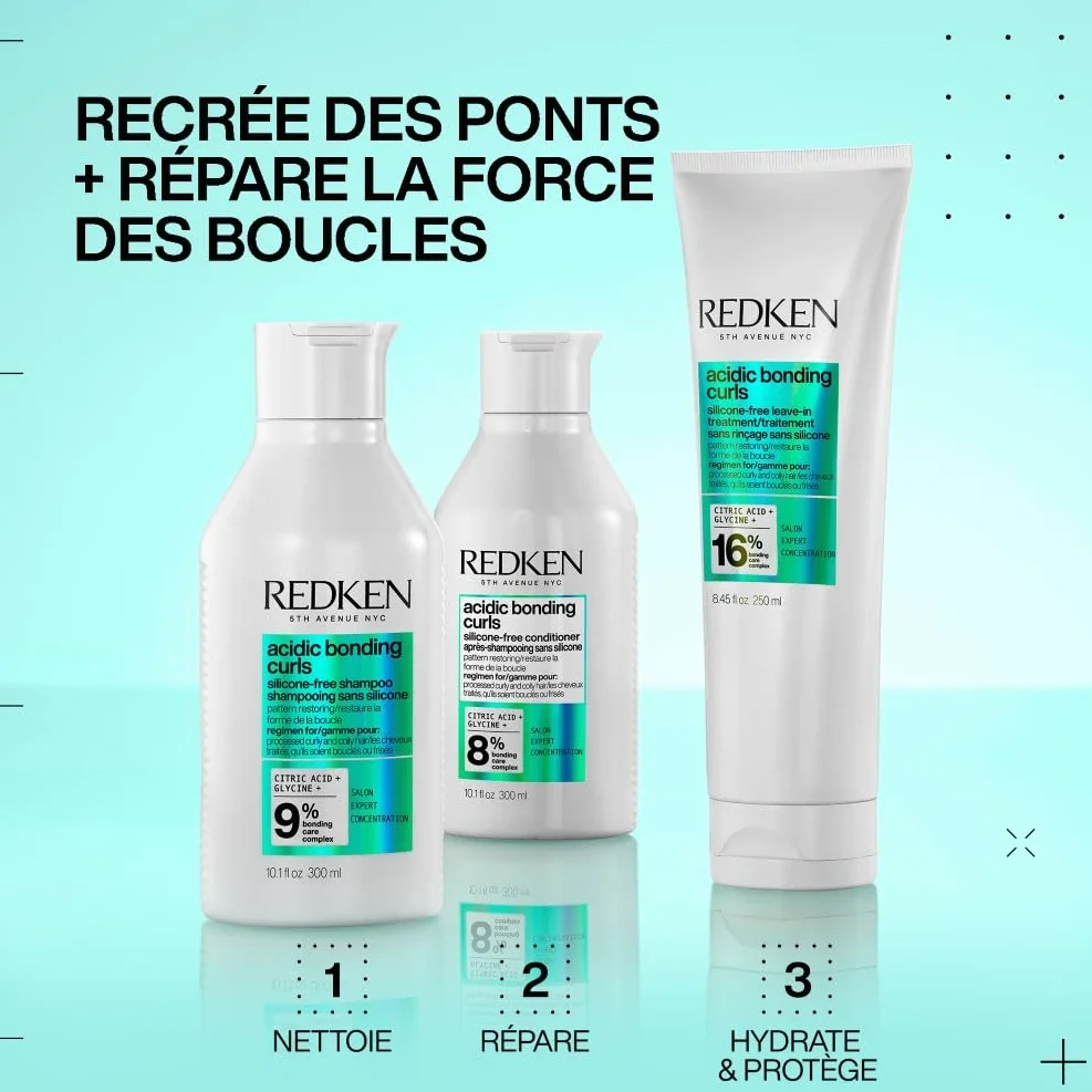 REDKEN Shampoing Cheveux Bouclés Acidic Bonding Curls 300 ml