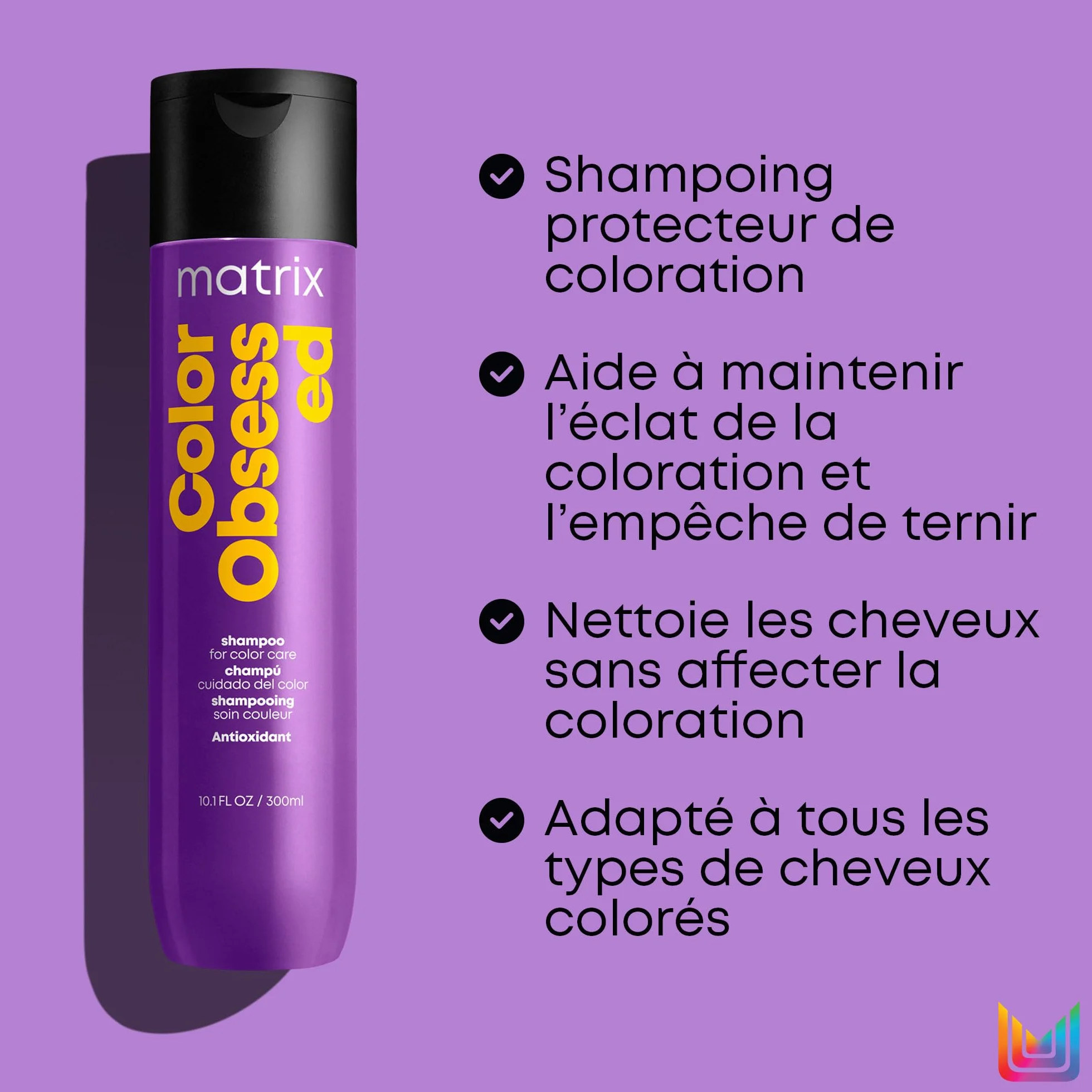 Matrix Color Obsessed Shampoing Protecteur de Couleur 300ml