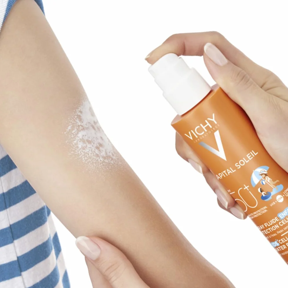 Vichy Capital Soleil Spray Fluide Enfants Protection Cellulaire SPF50+ Haute Protection UV 200 ml