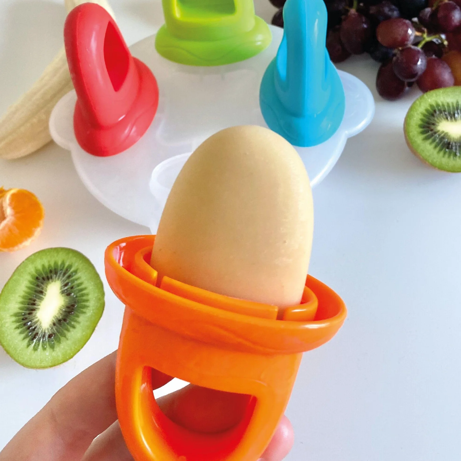 Nuby Fruitsicles Moules à sucettes glacées 4x réutilisables bébés +6 mois