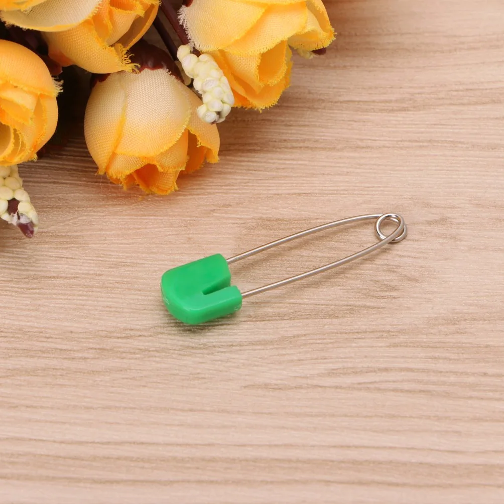 Épingles à nourrice colorées 5,1 cm lot de 20 pour couches bébé