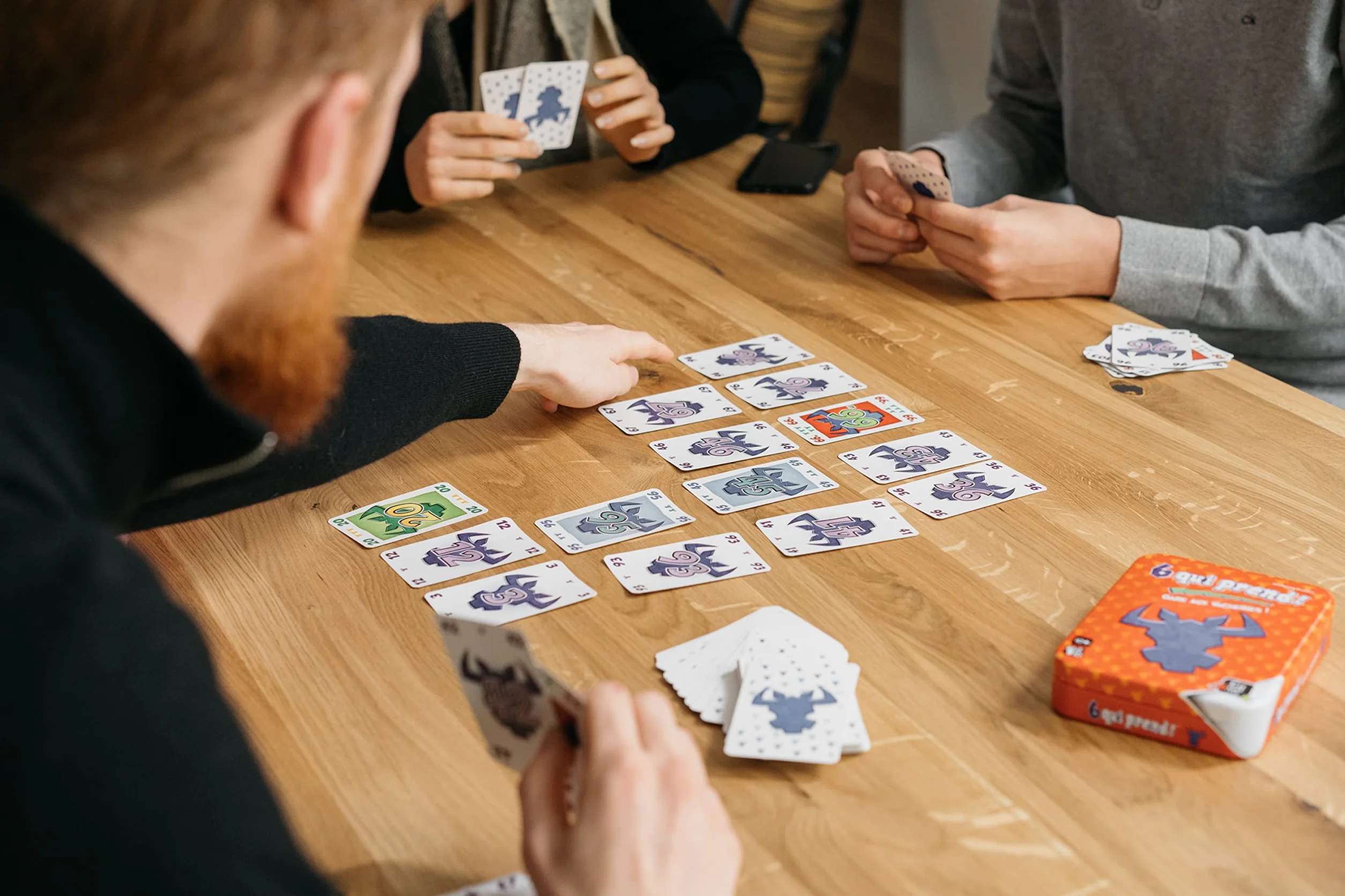 GIGAMIC 6 Qui Prend ! Jeu de société cartes dès 8 ans famille amis 2-10 joueurs 45 min Version Française