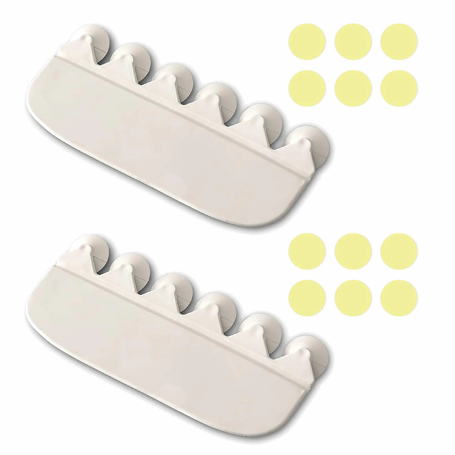 Déflecteur de Siège de Toilette 2 Pcs Anti-Éclaboussures Urine avec Ventouse Réutilisable Enfants Adultes