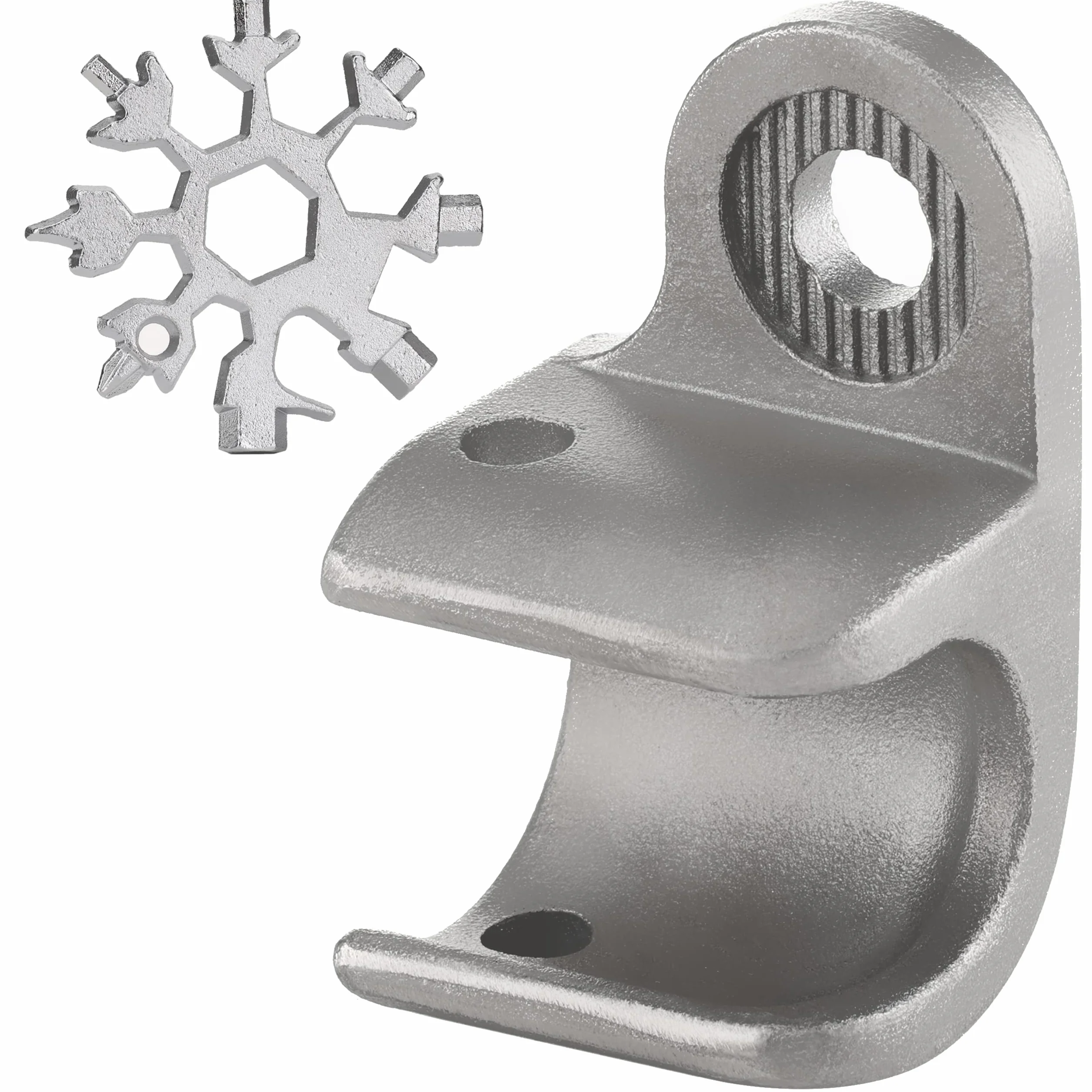Thule Chariot Coaster adaptateur embrayage remorque vélo argent noir outil multifonction