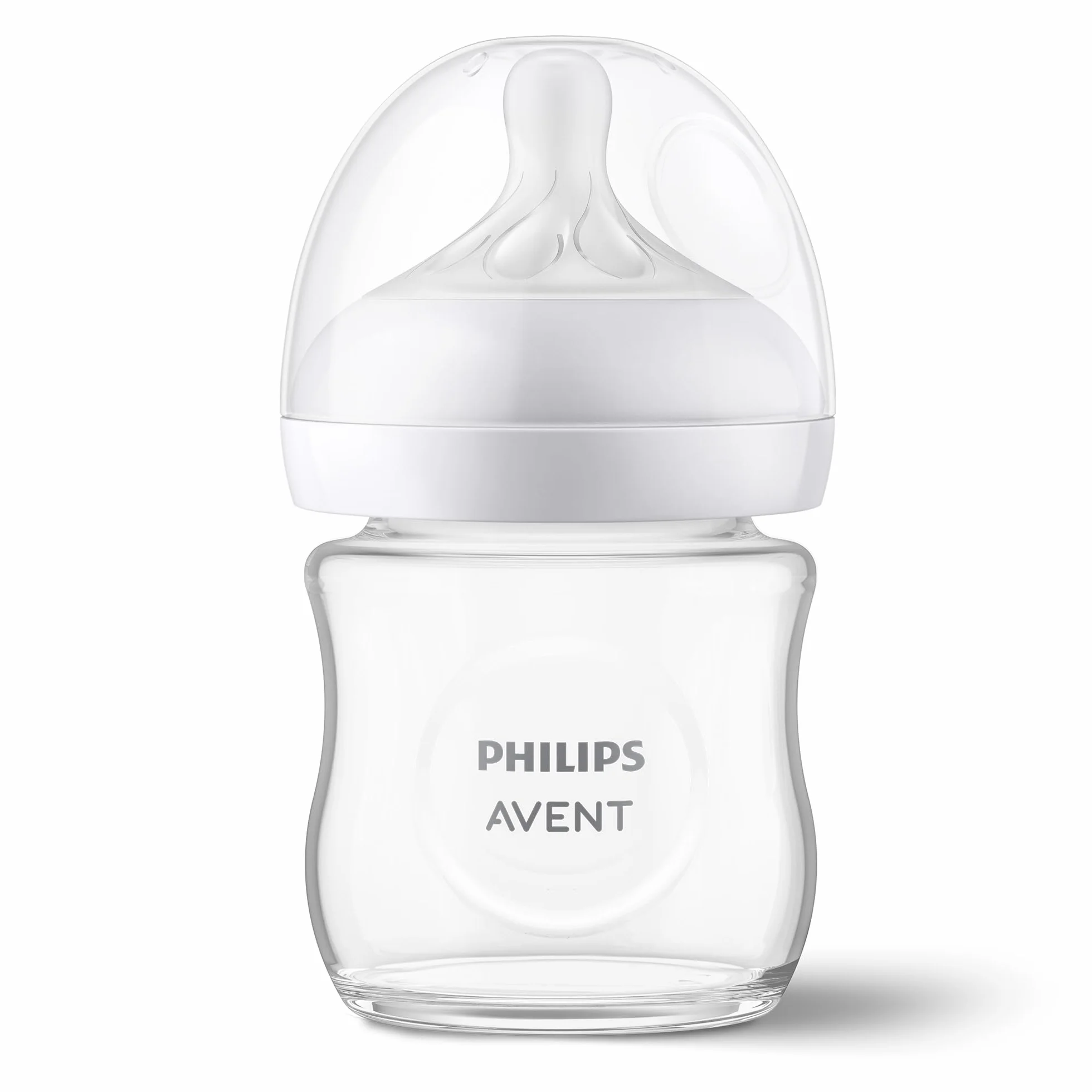 Philips Avent Natural Response Biberon en verre 125 ml tétine débit lent