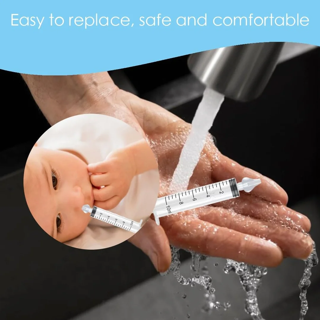 Olives nasales lavage nasal pour enfants silicone réutilisable accessoires rechange seringue bébé lot 6 pièces