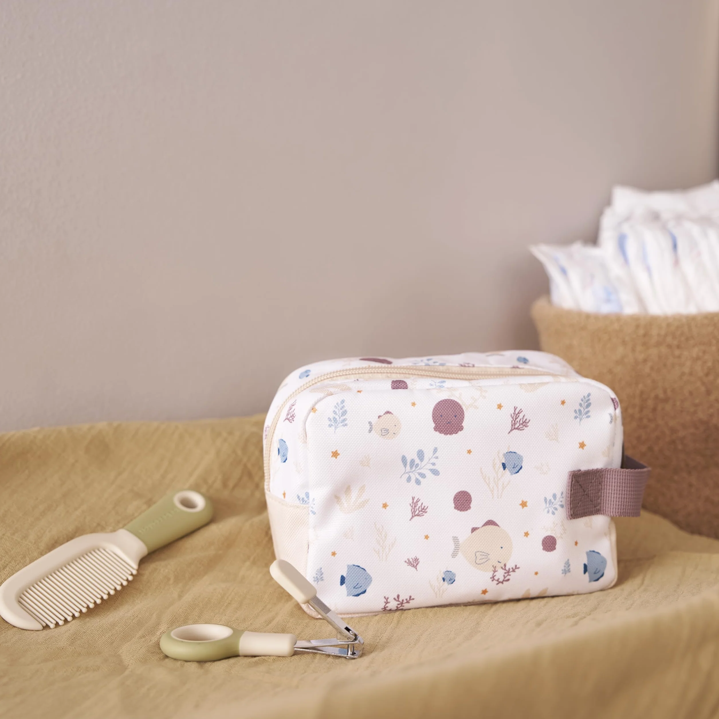 Bebeconfort Essential Care Trousse de toilette bébé kit de soins Under the Sea