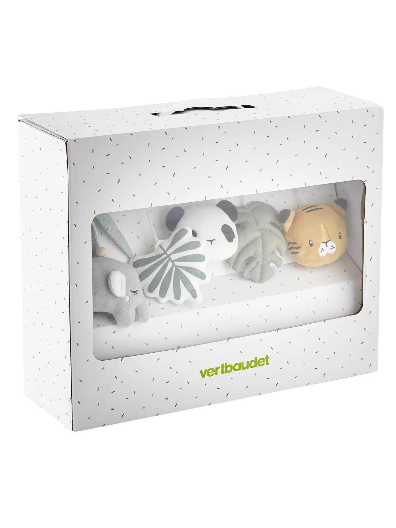 VERTBAUDET Mobile musical HANOÏ vert/multicolore