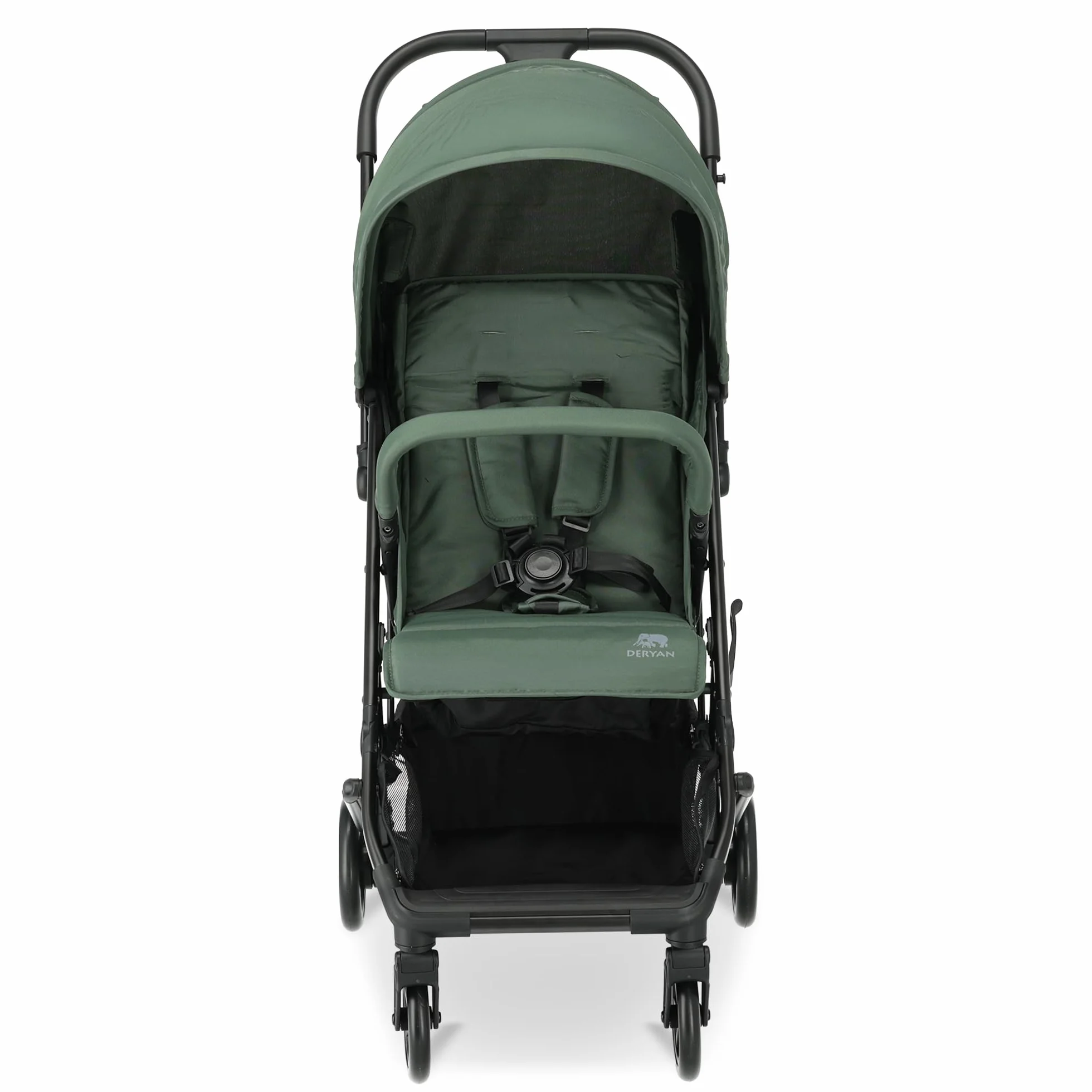 Deryan Easy2 Poussette Canne Bébé Légère Compacte 0-4 ans 7.8 kg Pliage une main UPF 50+ Vert