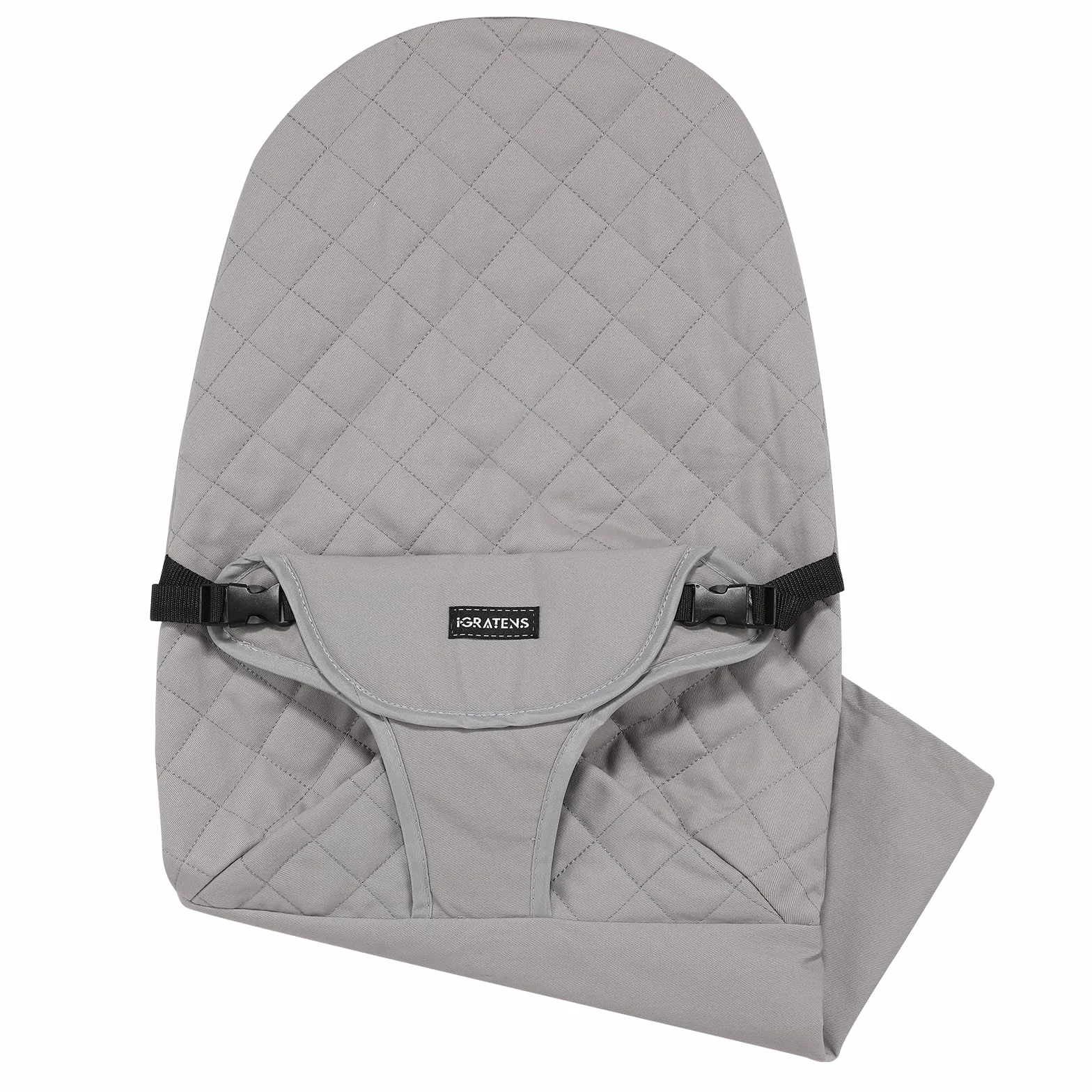 Housse pour transat Baby Bjorn Balance Soft & Bliss, 100% coton, gris clair
