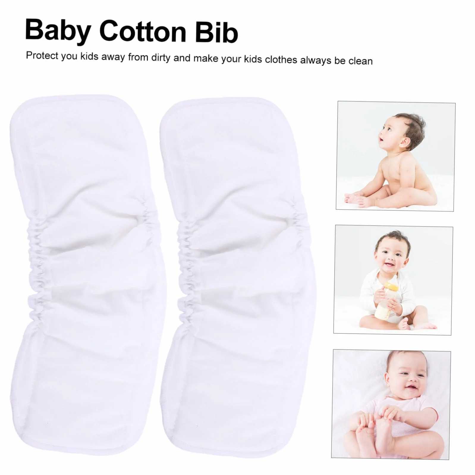 Inserts de Couches pour Bébé en Fibre de Bambou Lavables 5 Couches