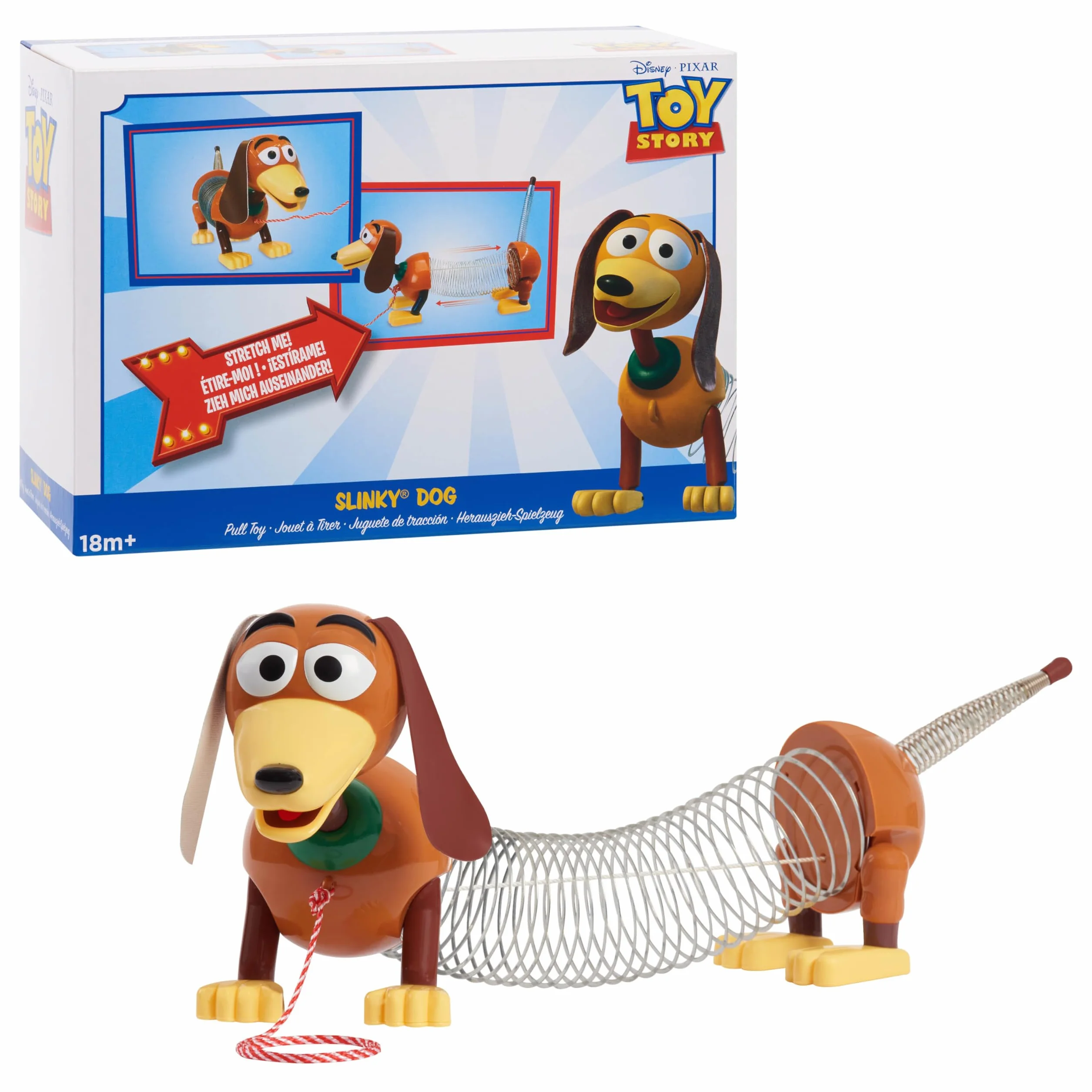Disney Pixar Toy Story Zig-zag Spring Toy for Kids 18 Months+