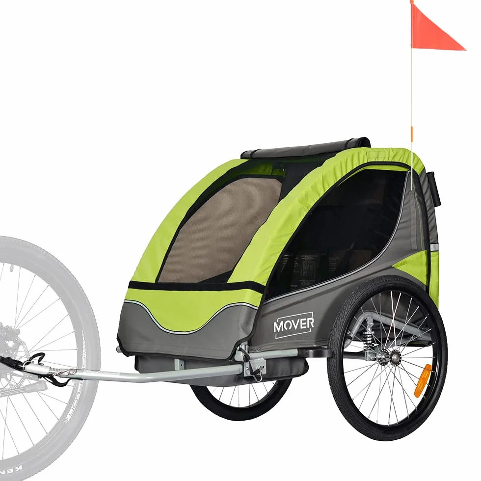 Papilioshop Mover Poussette et remorque vélo pour transport 1 ou 2 enfants