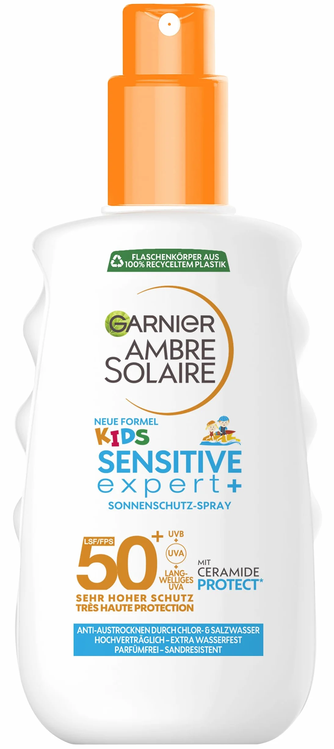 Garnier Ambre Solaire Kids Sensitive Expert+ Crème solaire SPF 50+ 150 ml