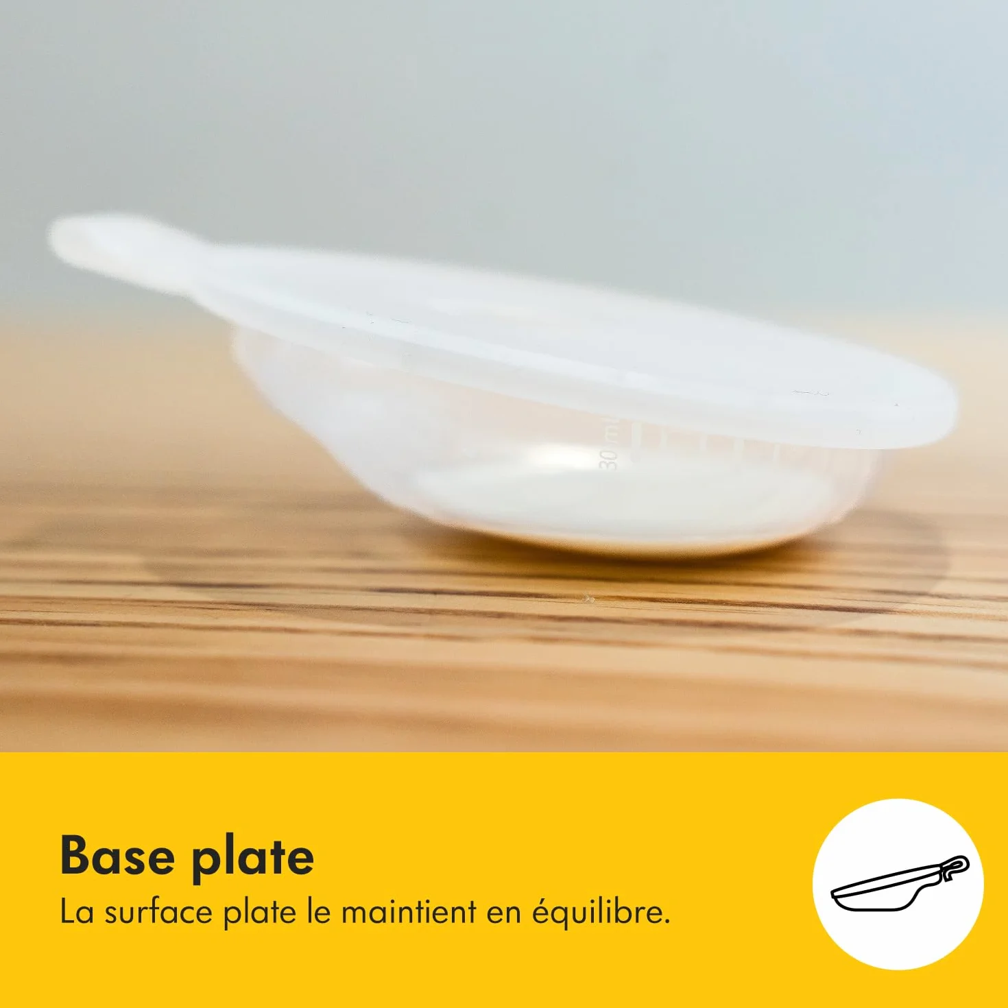 Medela collecteur de lait maternel In-bra 30 ml, étanche, sans BPA, lavable au lave-vaisselle
