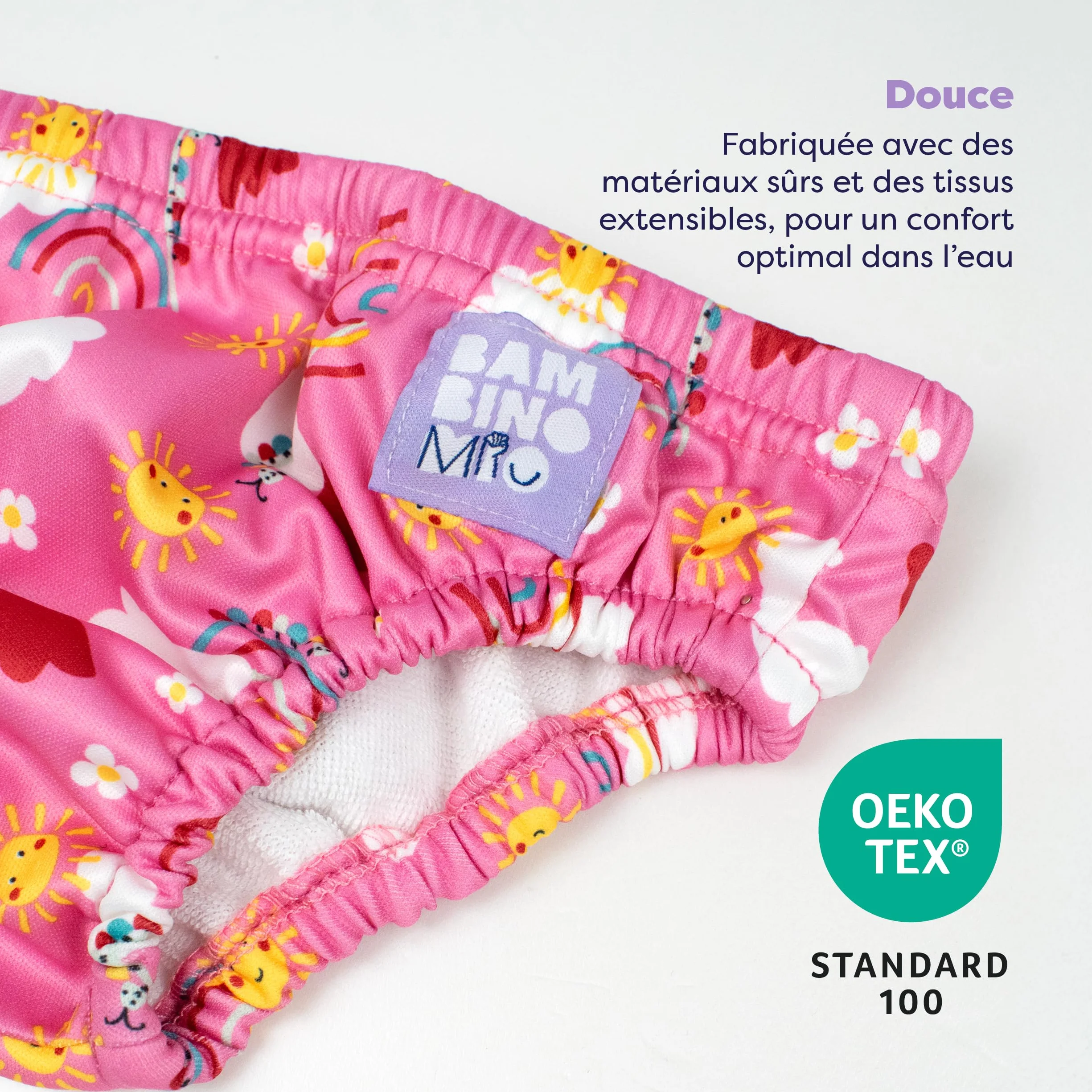 Bambino Mio Couche de bain Lavable 2-3 ans BONHEUR EN CIEL pour Bébés