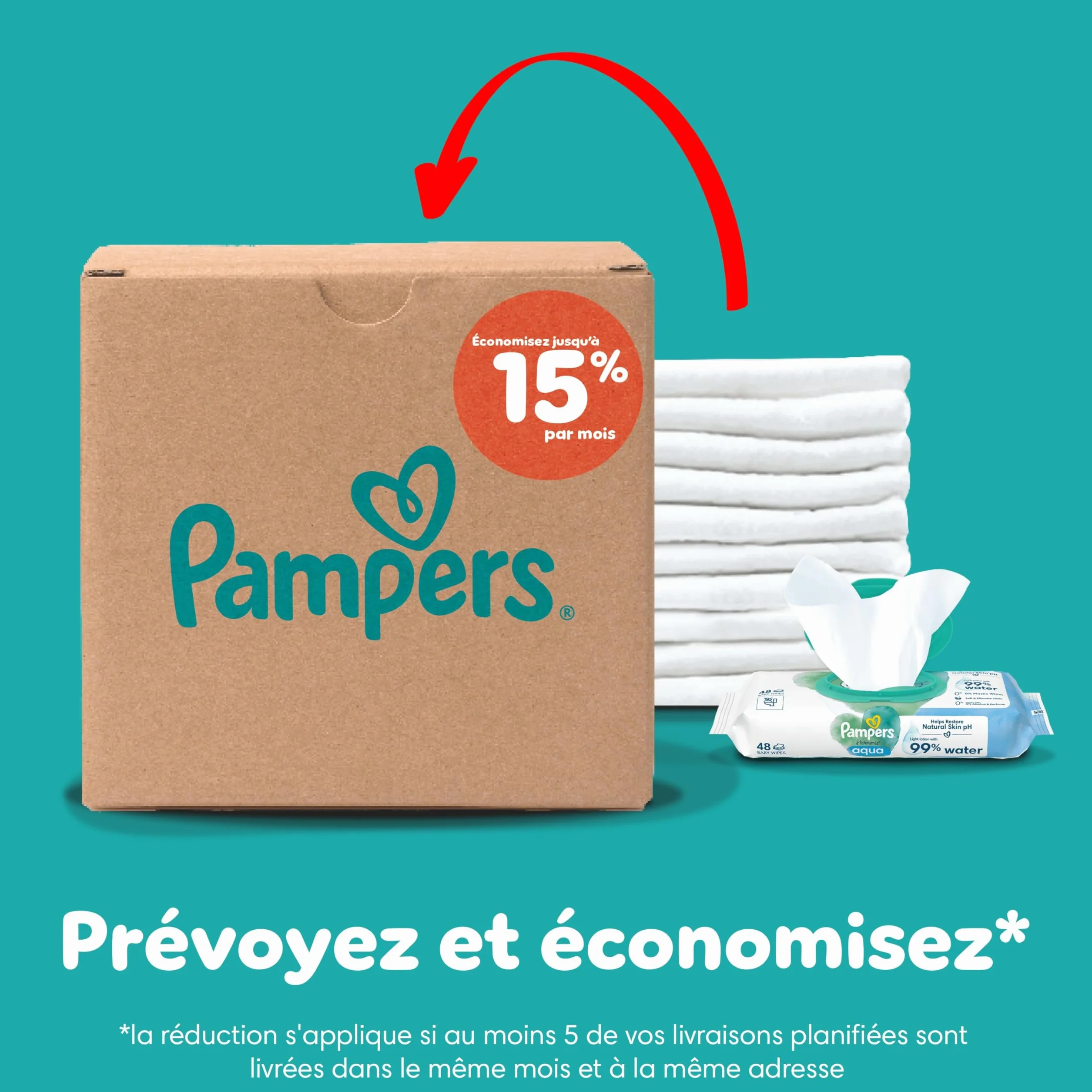 Pampers Baby-Dry Pants Taille 8 136 Couches-Culottes 17kg+ Protection 360° Fuites Jour et Nuit Family Pack