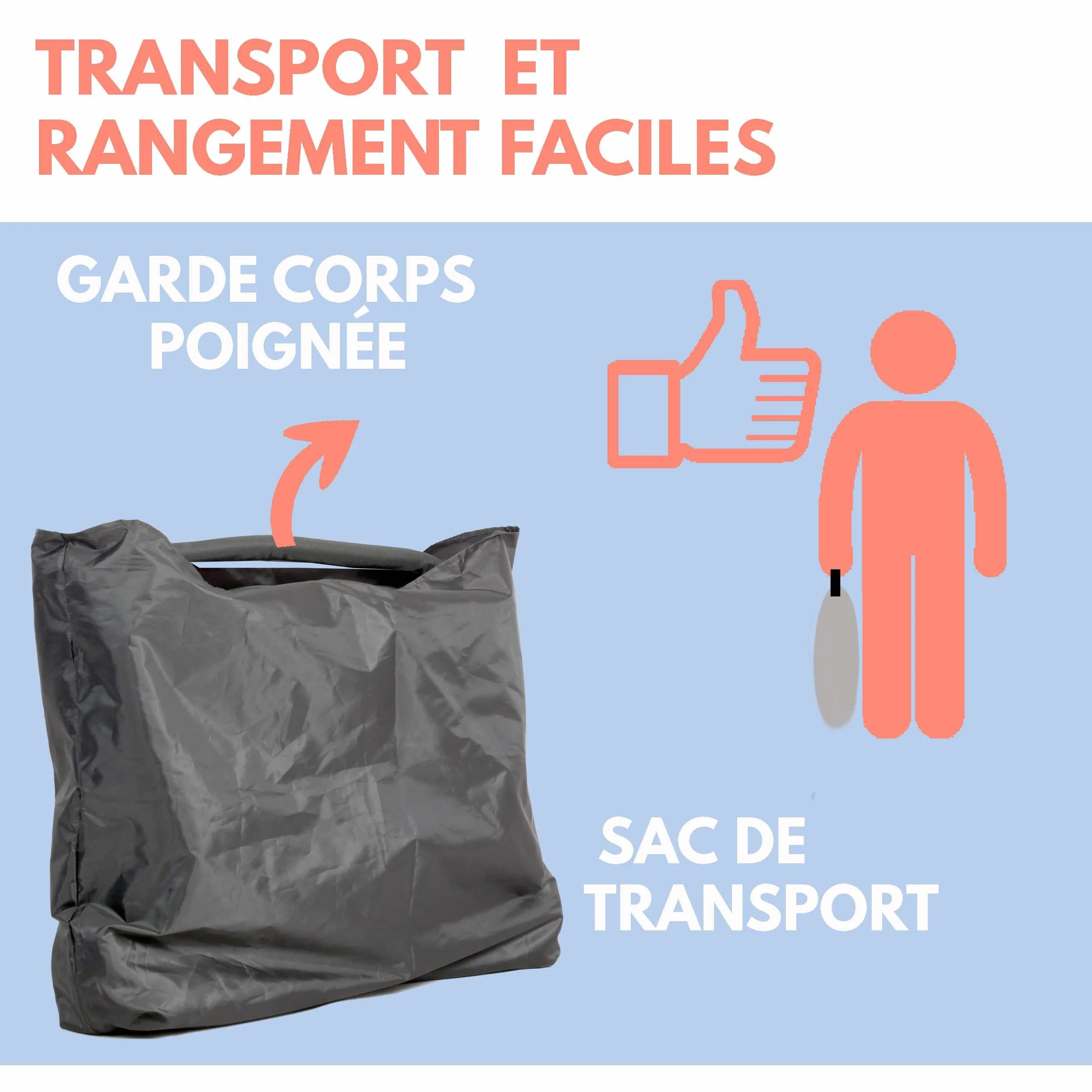 BAMBISOL Poussette Double Côte à Côte pour Jumeaux dès la Naissance Pliage Ultra-Compact Noir Gris DS209