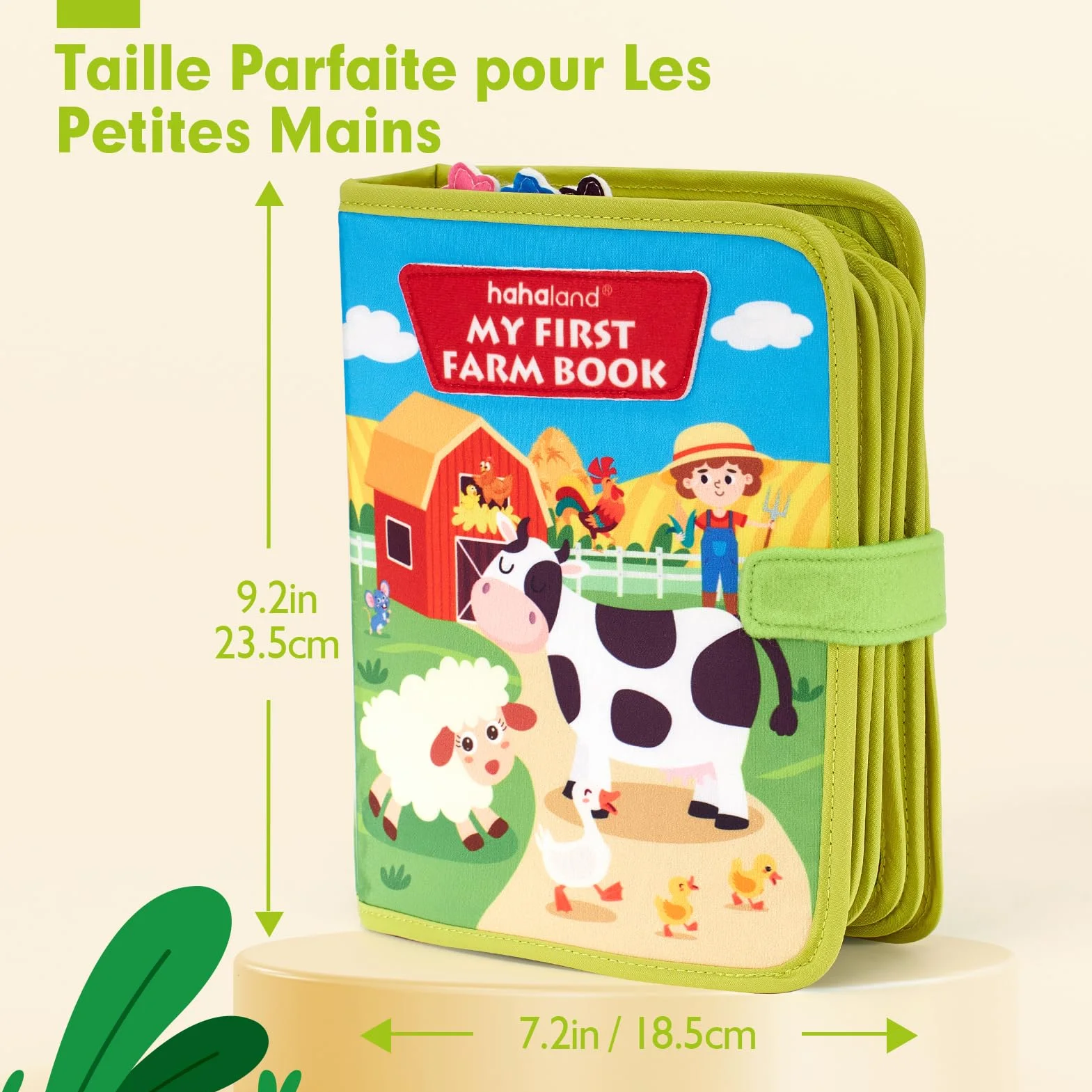 hahaland Busy Board Montessori 6 Couches Planche d'Activité Développement Jouet Bebe 1 2 3 4 Ans Cadeau Enfant