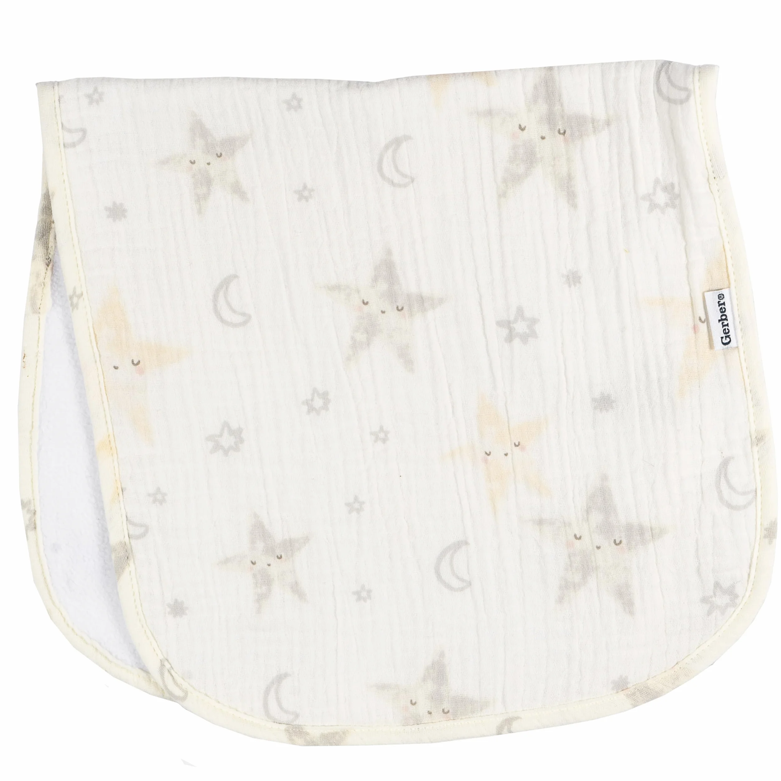 Gerber Lot de 5 Langes Fille Taille Unique