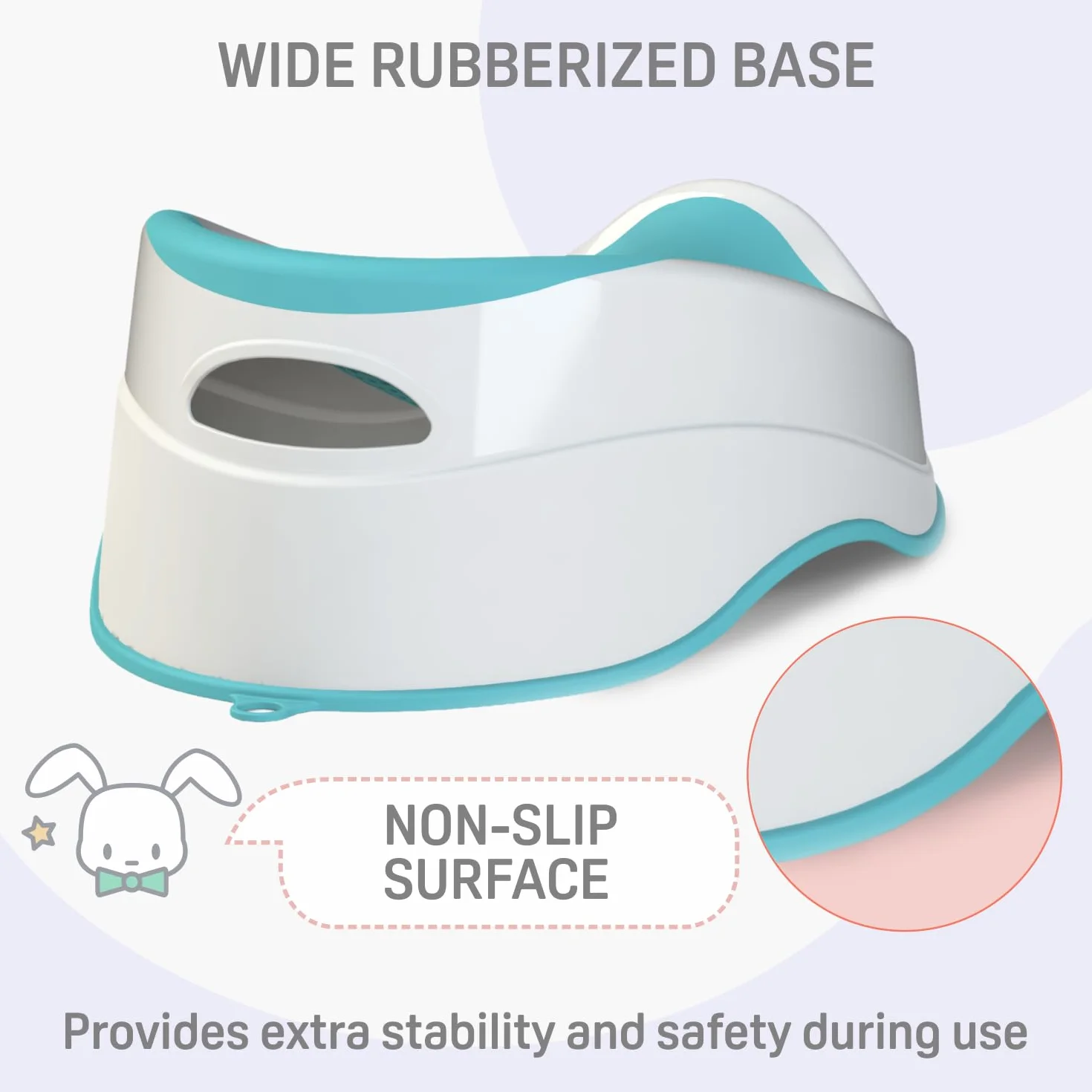 BABYLON DOLPHIN Siège de bain bébé 0-6 mois ergonomique antidérapant baignoire Vert aqua