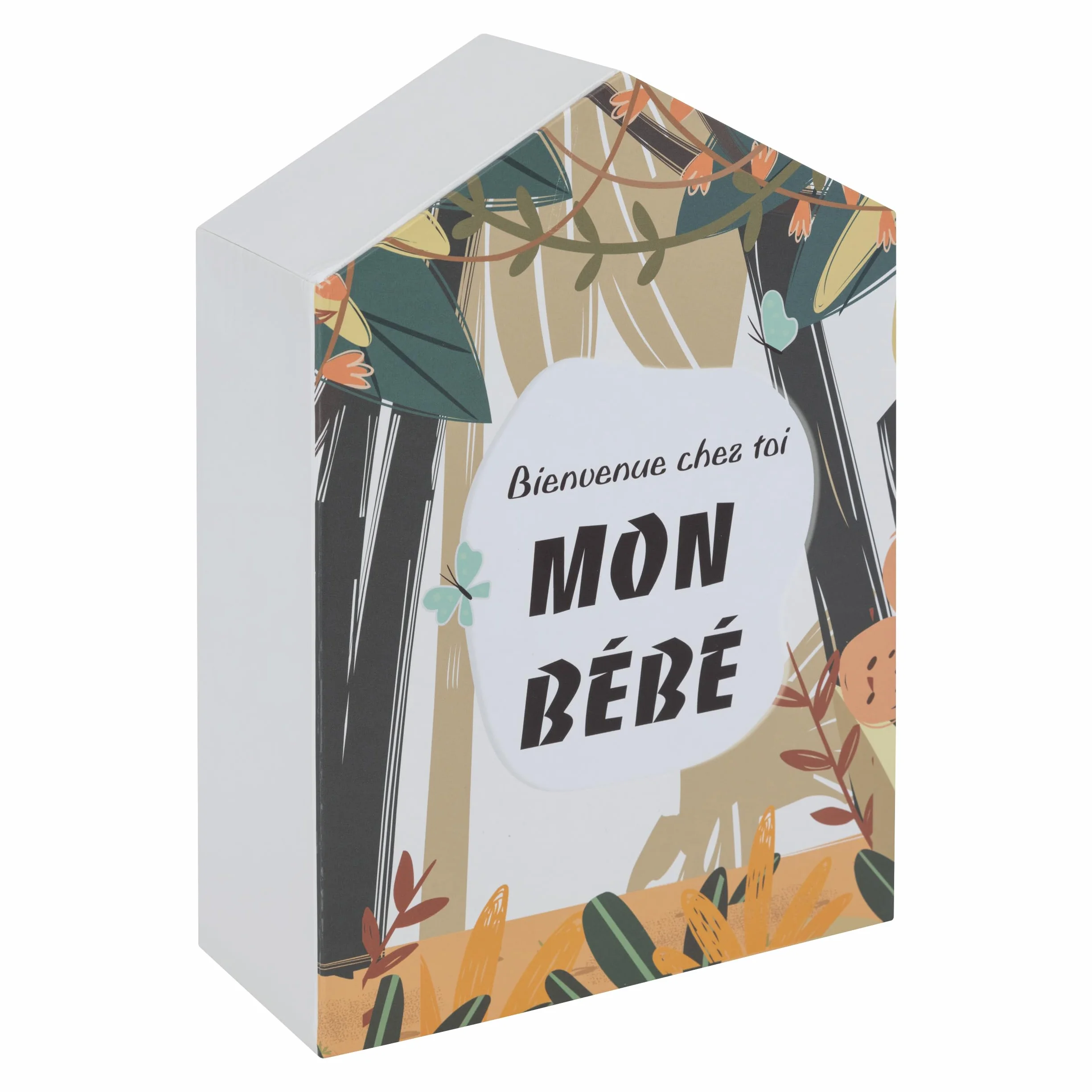 ATMOSPHERA CREATEUR D'INTERIEUR Coffret de Naissance Maison H30,5 cm Jungle