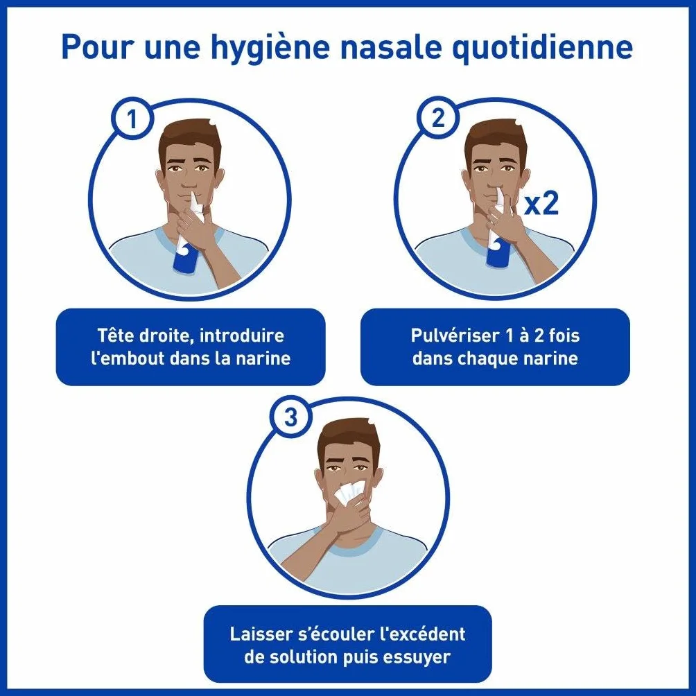 Stérimar Spray Nasal Sinusite Eau de Mer Cuivre Eucalyptus 50ml