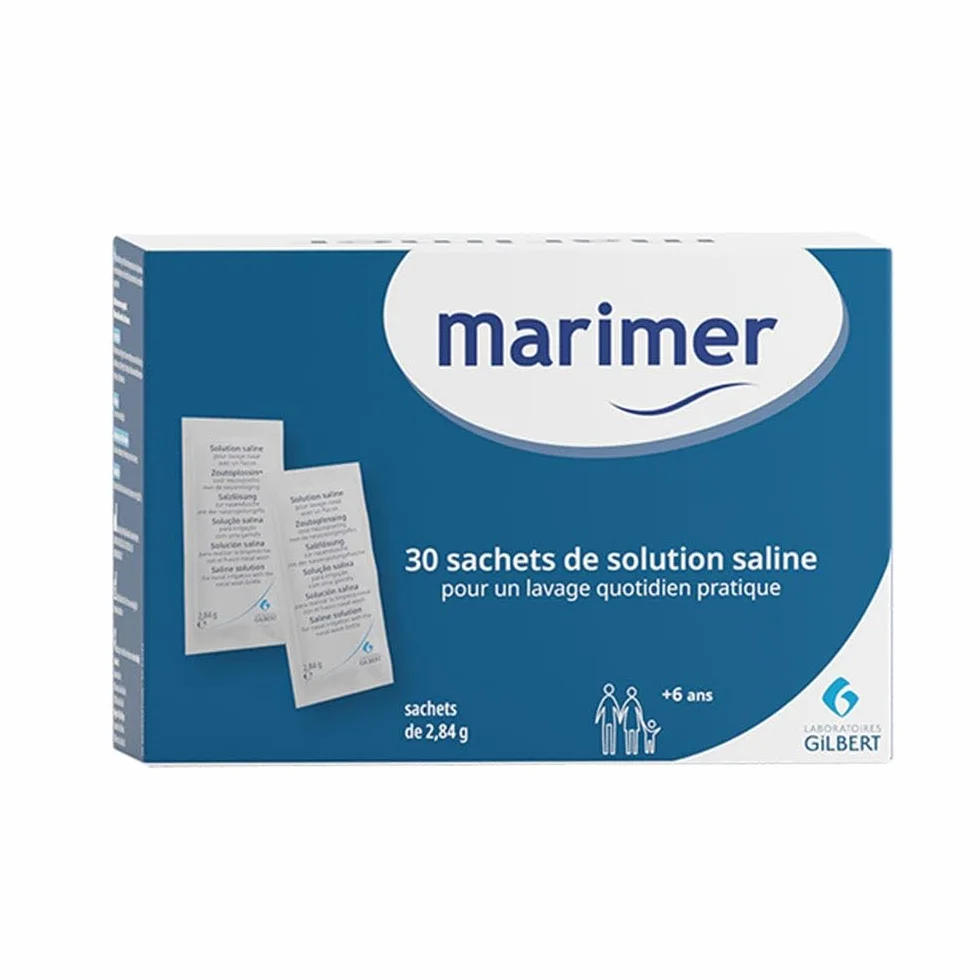 Marimer lavage nasal sachets solution saline