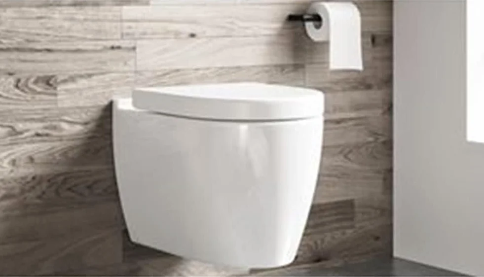 Kit de fixation universel pour toilettes suspendues murales, charnières en acier inoxydable, noir