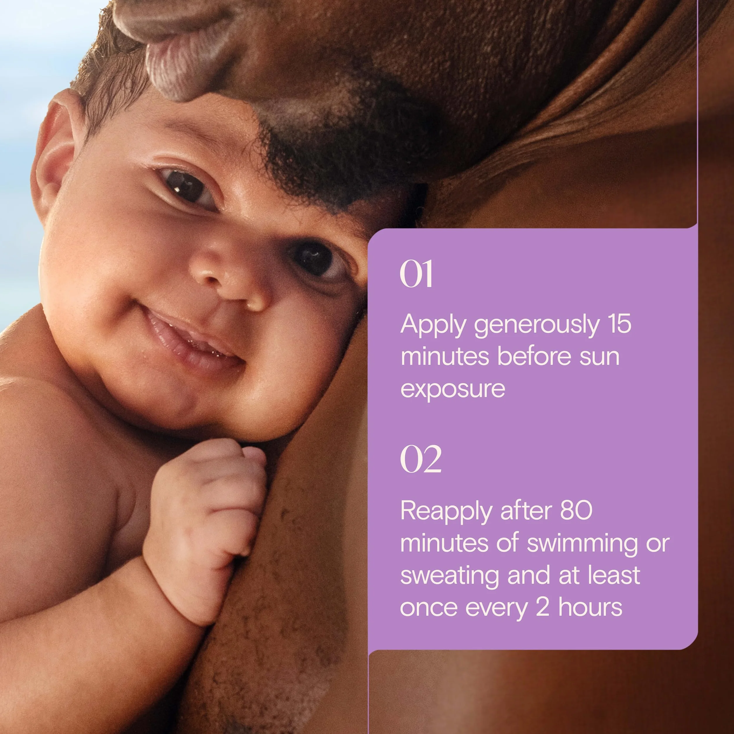 Aveeno Baby Continuous Protection Zinc Oxide Mineral Sunscreen Lotion SPF 50, Water Resistant, 3.0 Fl. Oz