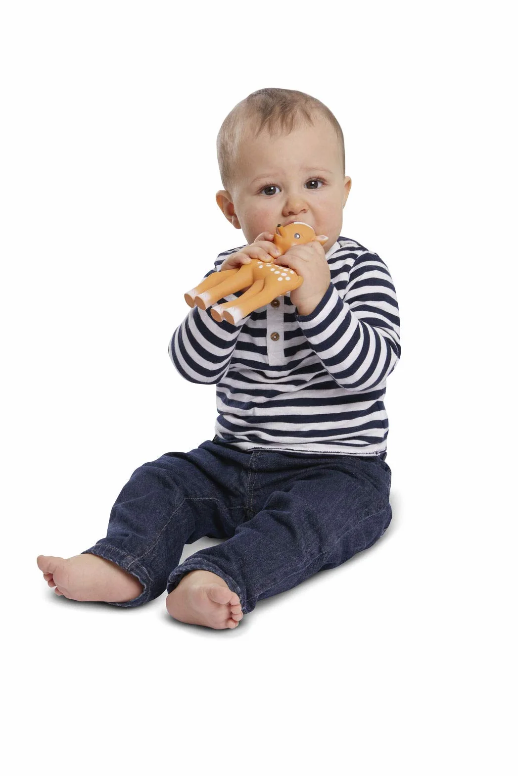 Sophie la Girafe Fanfan le Faon Jouet d'Eveil Bébé Coffret Cadeau 100% Caoutchouc Naturel