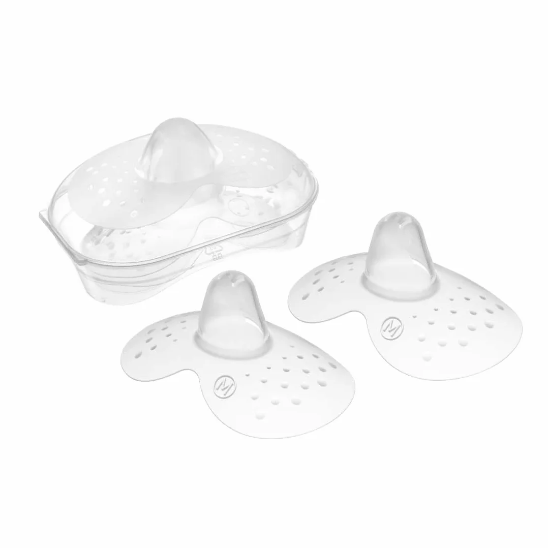 MAM Protège-mamelons en silicone taille M avec boîte stérilisable