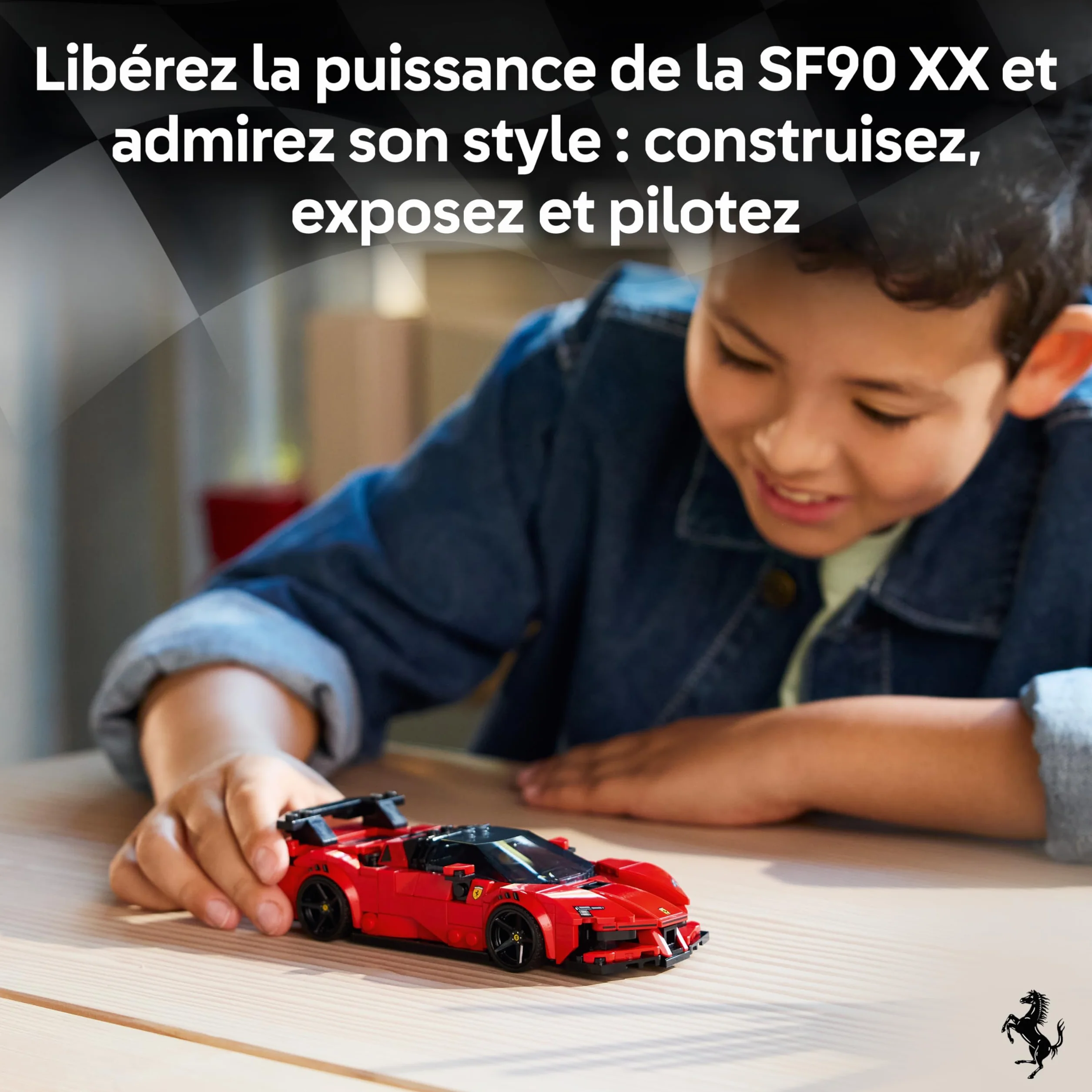 LEGO Speed Champions Ferrari SF90 XX Stradale Voiture de Course 77254 Jouet pour Garçon 9 Ans