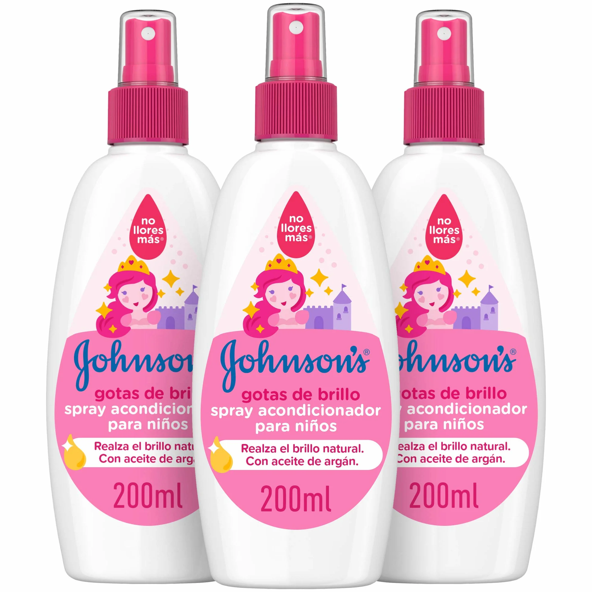 Johnson's Baby Après-Shampooing pour Cheveux 3 x 200 ml