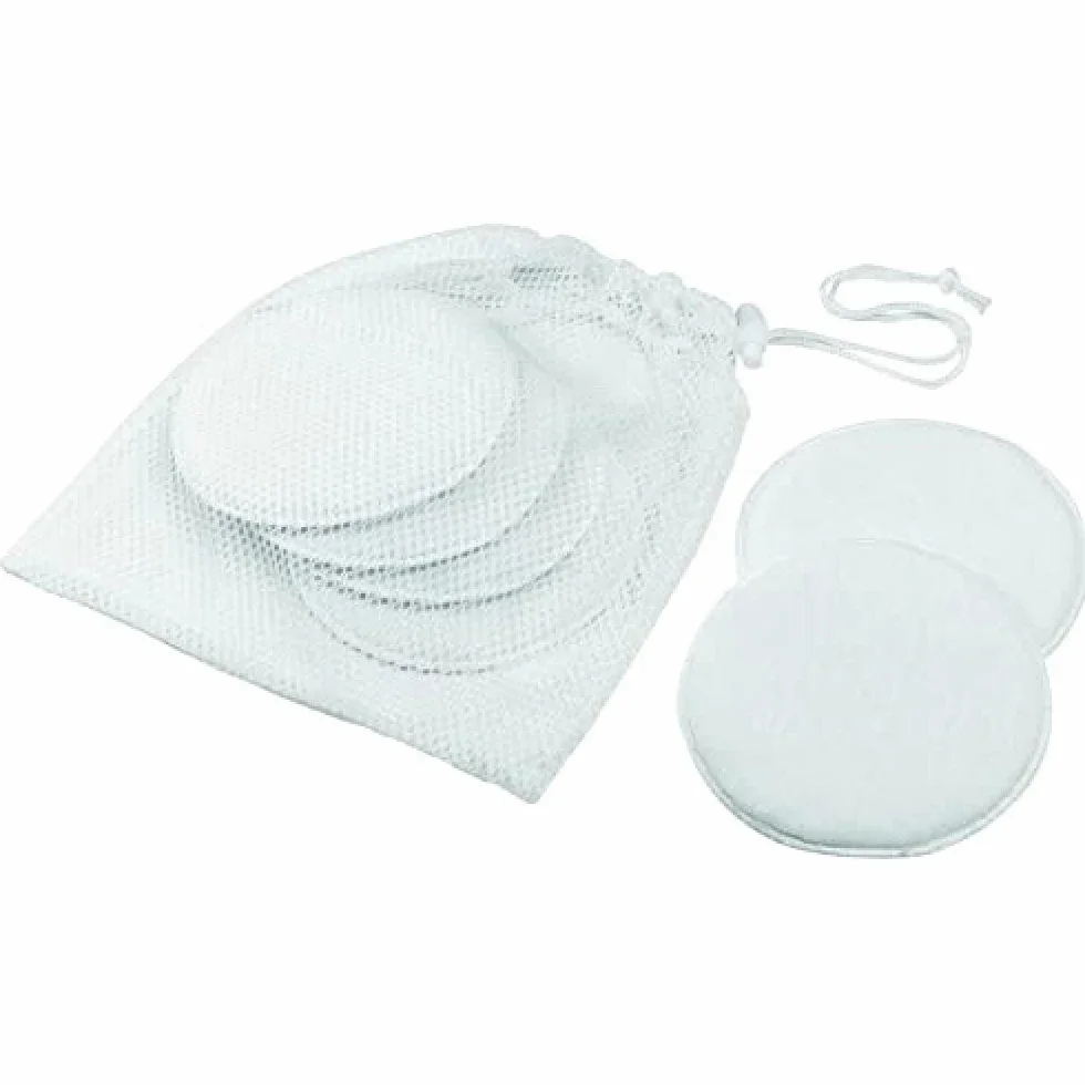 Bébéconfort Coussinets d'Allaitement Lavables Fibre Bambou Blanc 6 Pièces