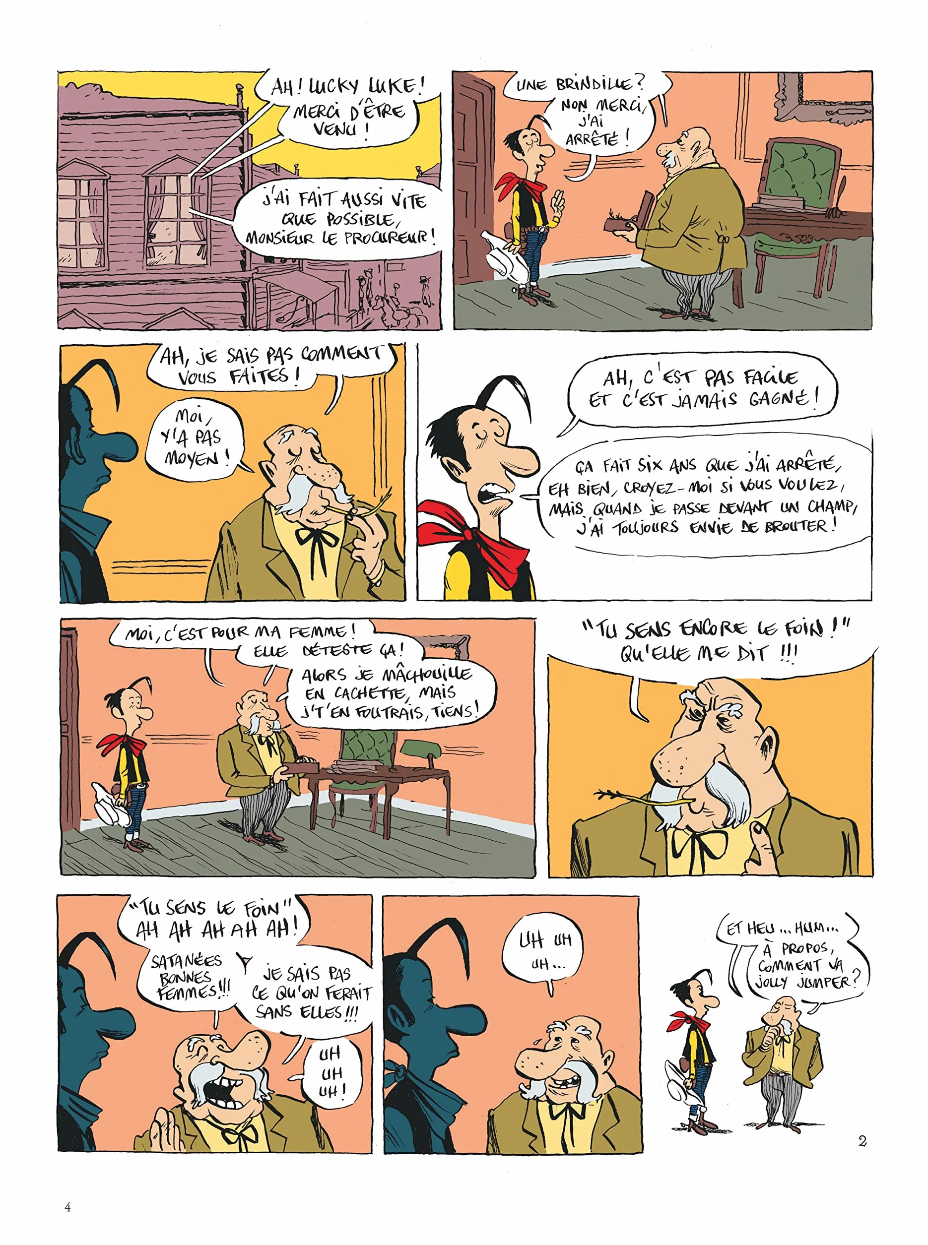 Un Hommage à Lucky Luke par Jolly Jumper ne répond plus