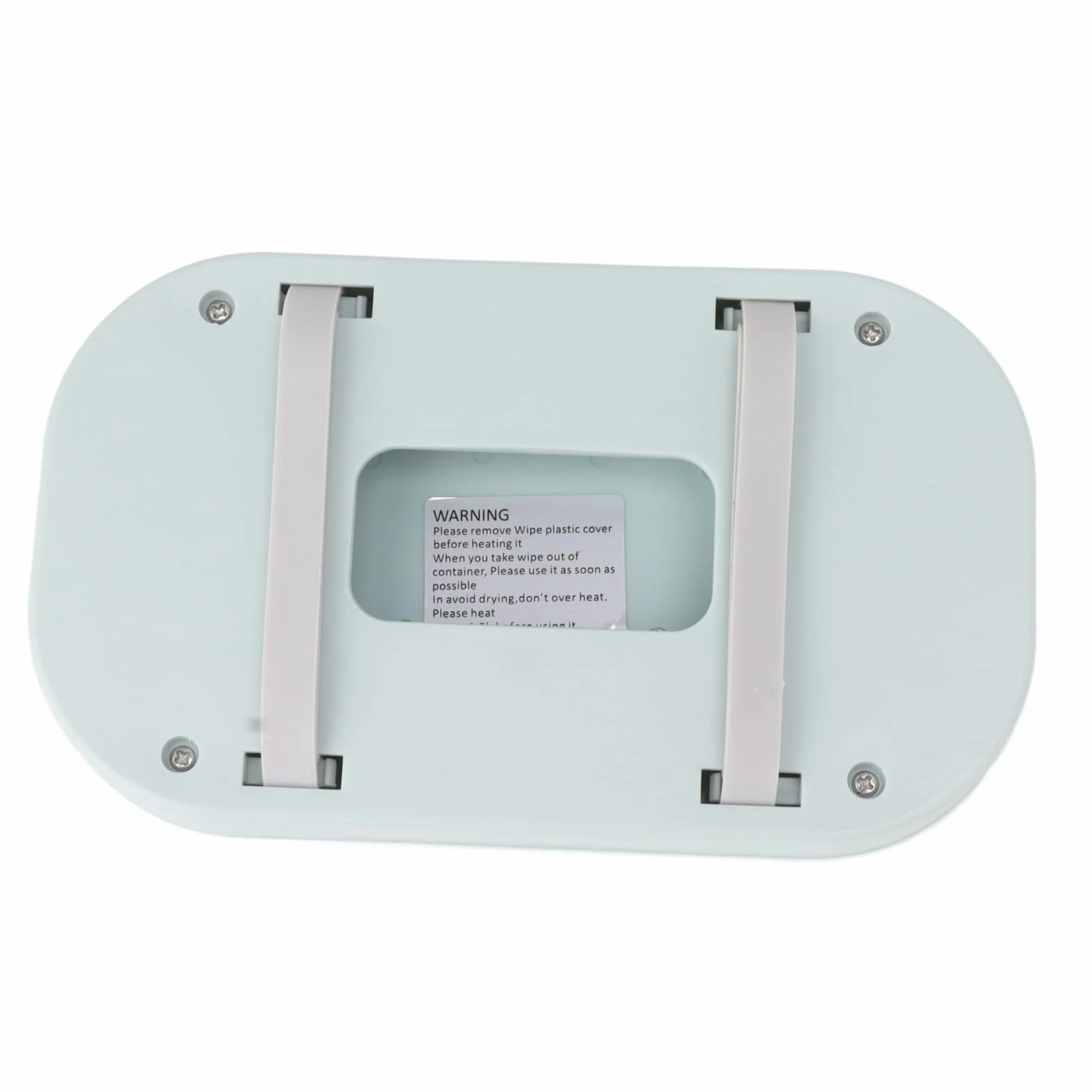 Chauffe-lingettes humides pour bébé avec thermostat, distributeur et réglage (Green)