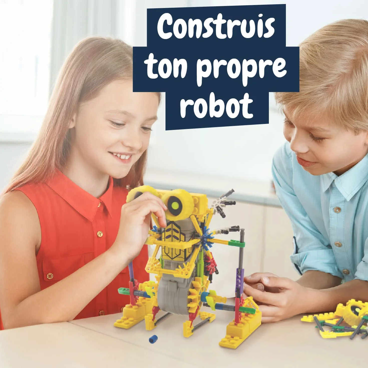 Science4you Betabot Robot pour Enfant - Kit Robot à Construire 126 pièces - Jeux de Construction Cadeau Garçon Fille 6-10+ Ans