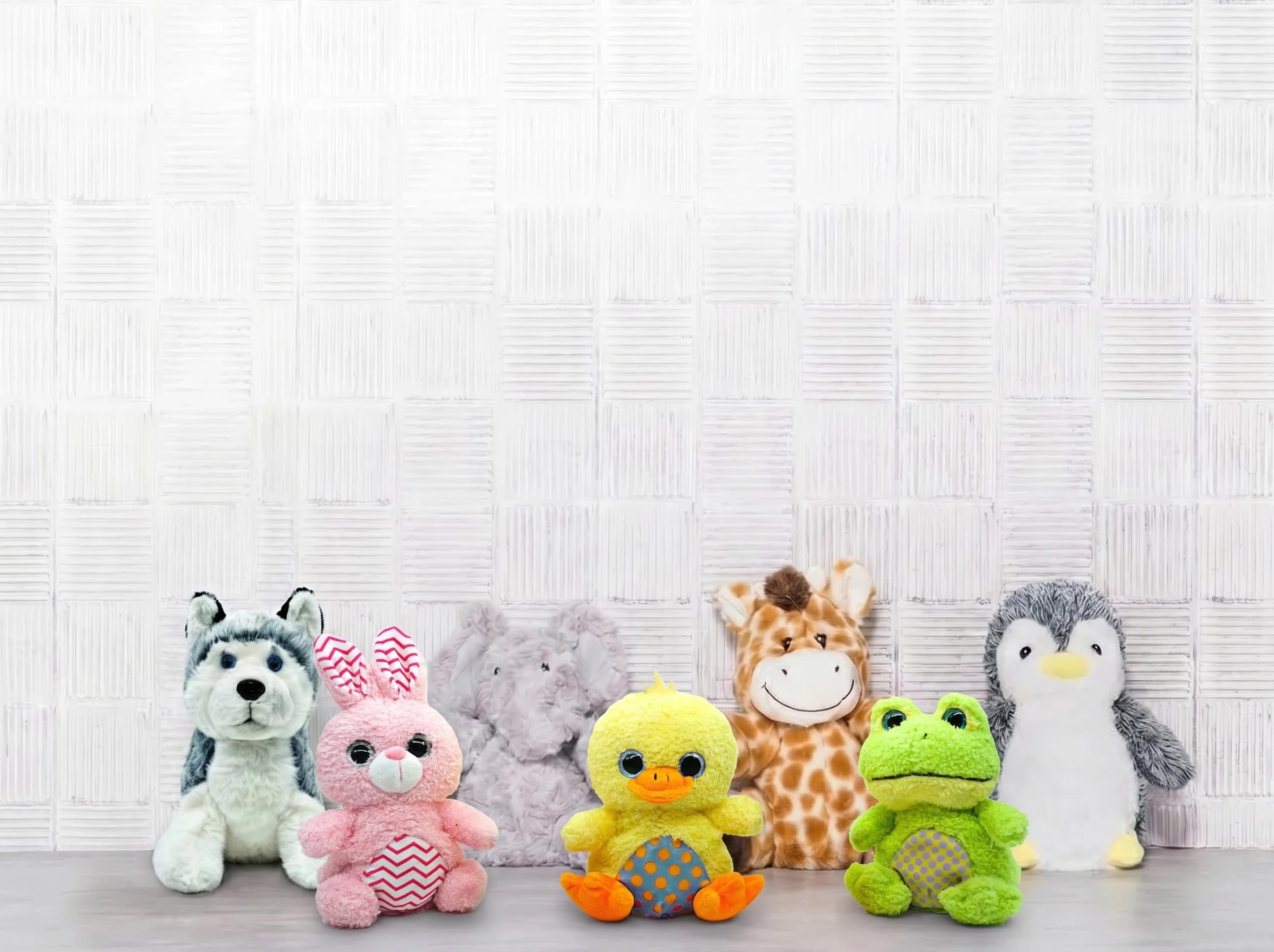 Bouillotte Micro-Onde Peluche Lapin 15 cm - Doux et Chaud pour Bébé - Sachet de Graines Amovible