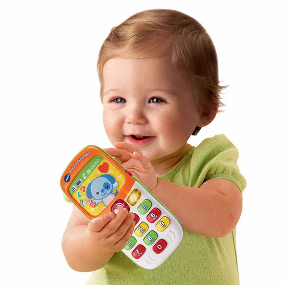 VTech Baby Smartphone Bilingue Mixte Téléphone Bébé Jouet d'Éveil Version FR