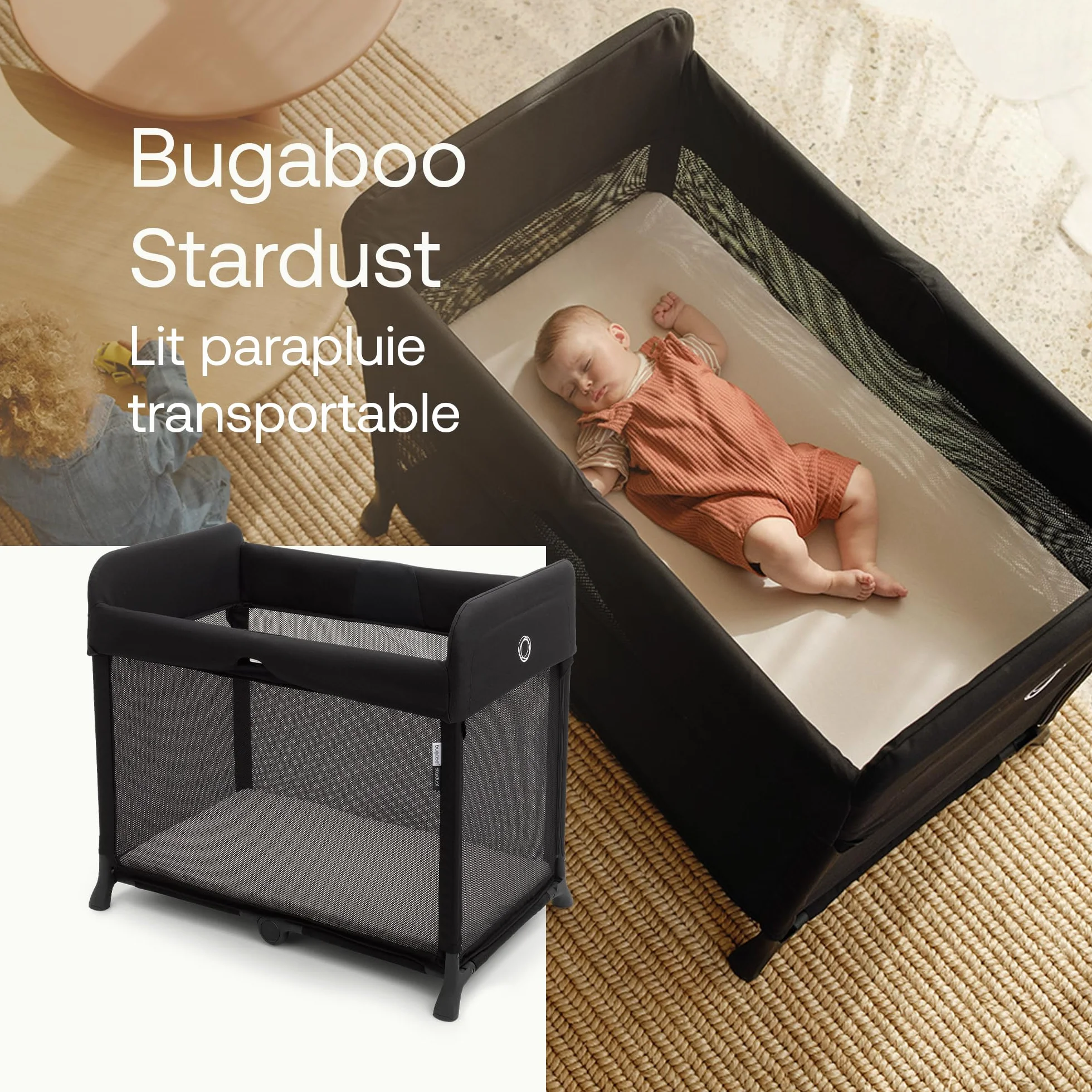 Bugaboo Stardust Travel Cot One Size