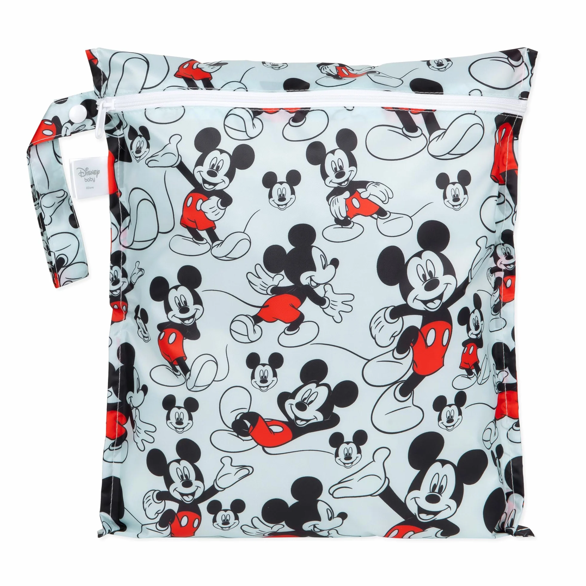 Bumkins Disney Sac imperméable lavable réutilisable 30,5 x 35,6 cm Mickey Mouse