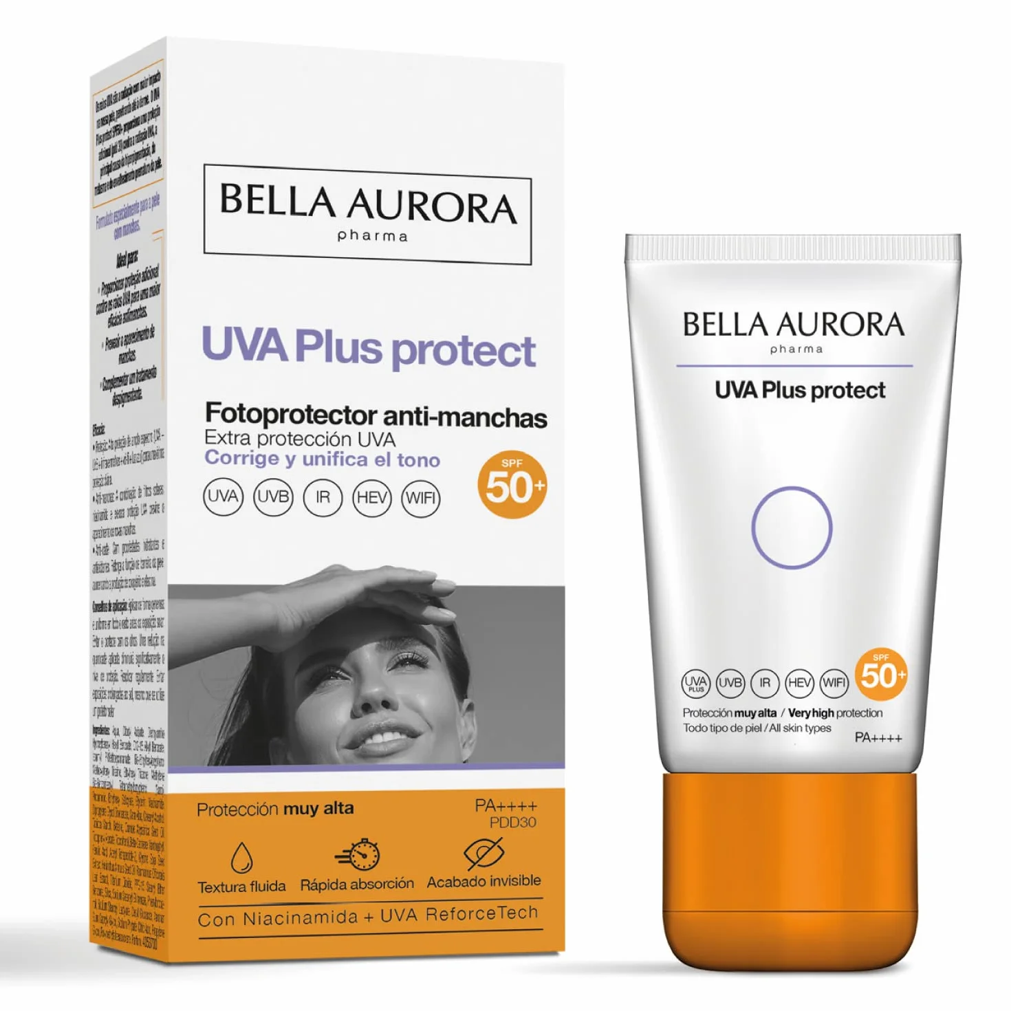BELLA AURORA UVA Plus Protect écran solaire anti-taches SPF50+