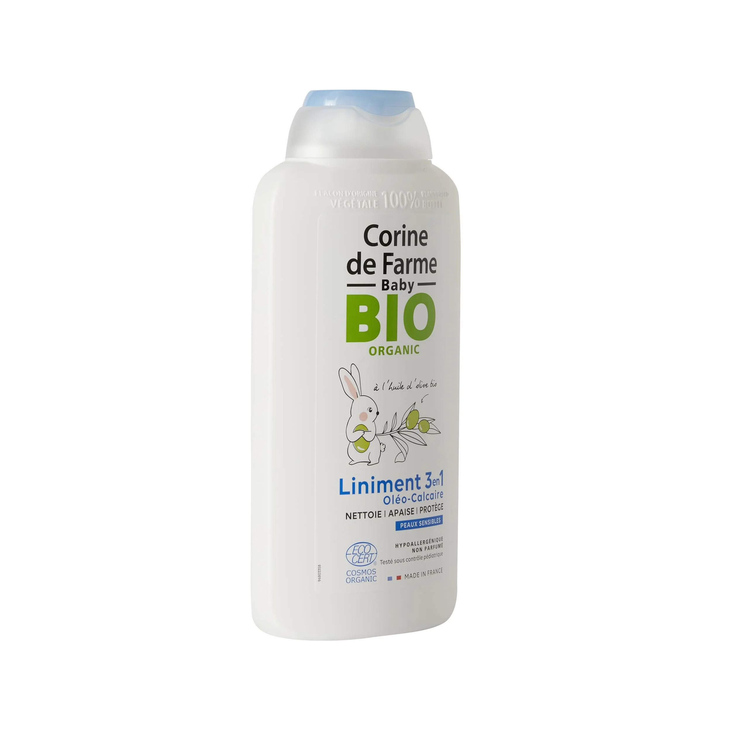 Corine de Farme Liniment Oléo-Calcaire 3en1 BIO ECOCERT COSMOS 500 ml