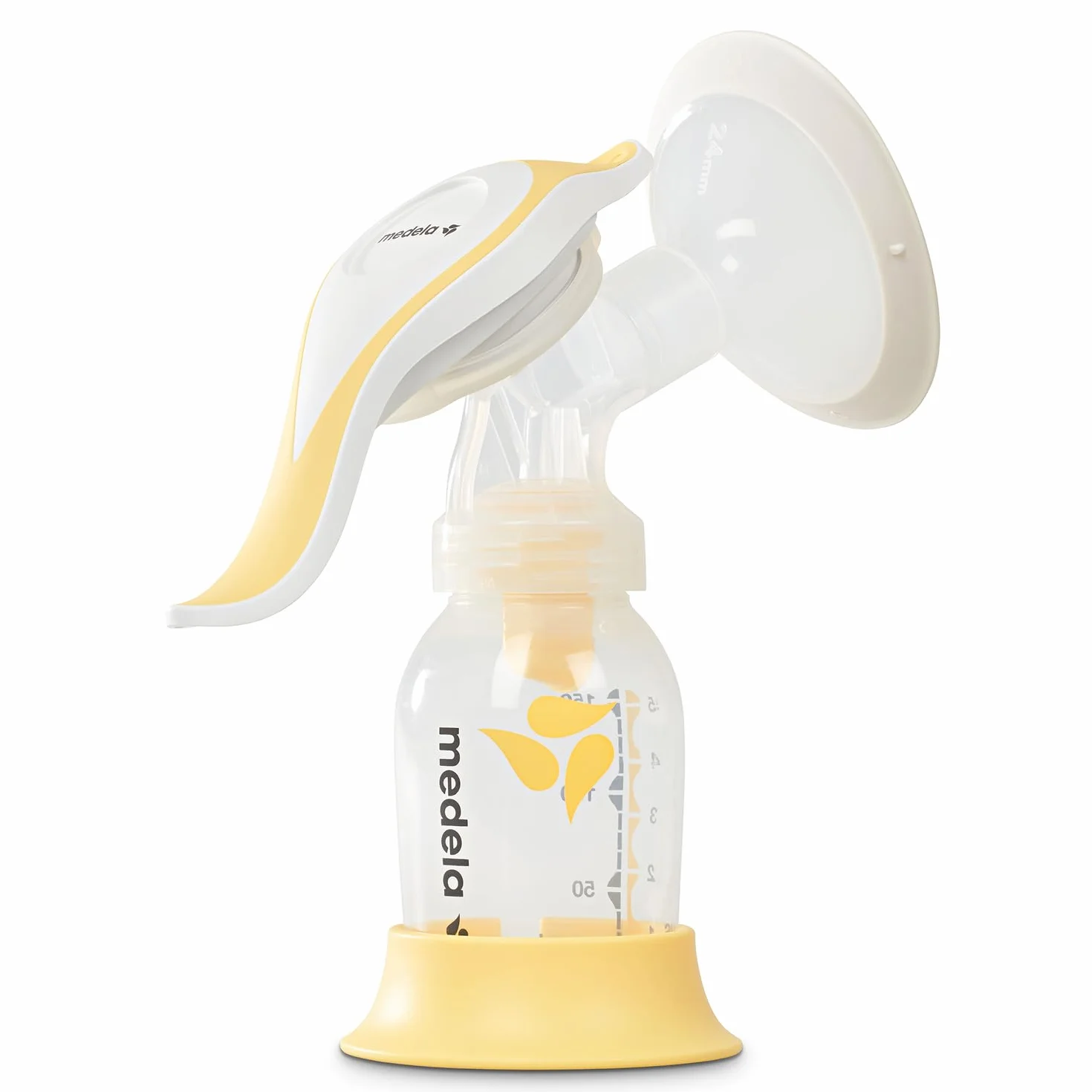 Medela tire-lait manuel Harmony avec protections PersonaFit Flex et technologie 2-Phase Expression