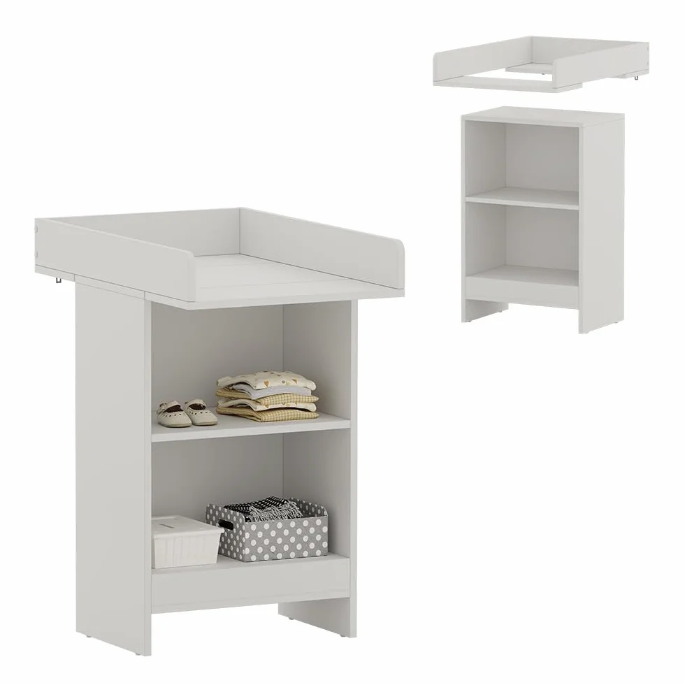 Vicco Commode à Langer Mona 60x103.5cm Blanc
