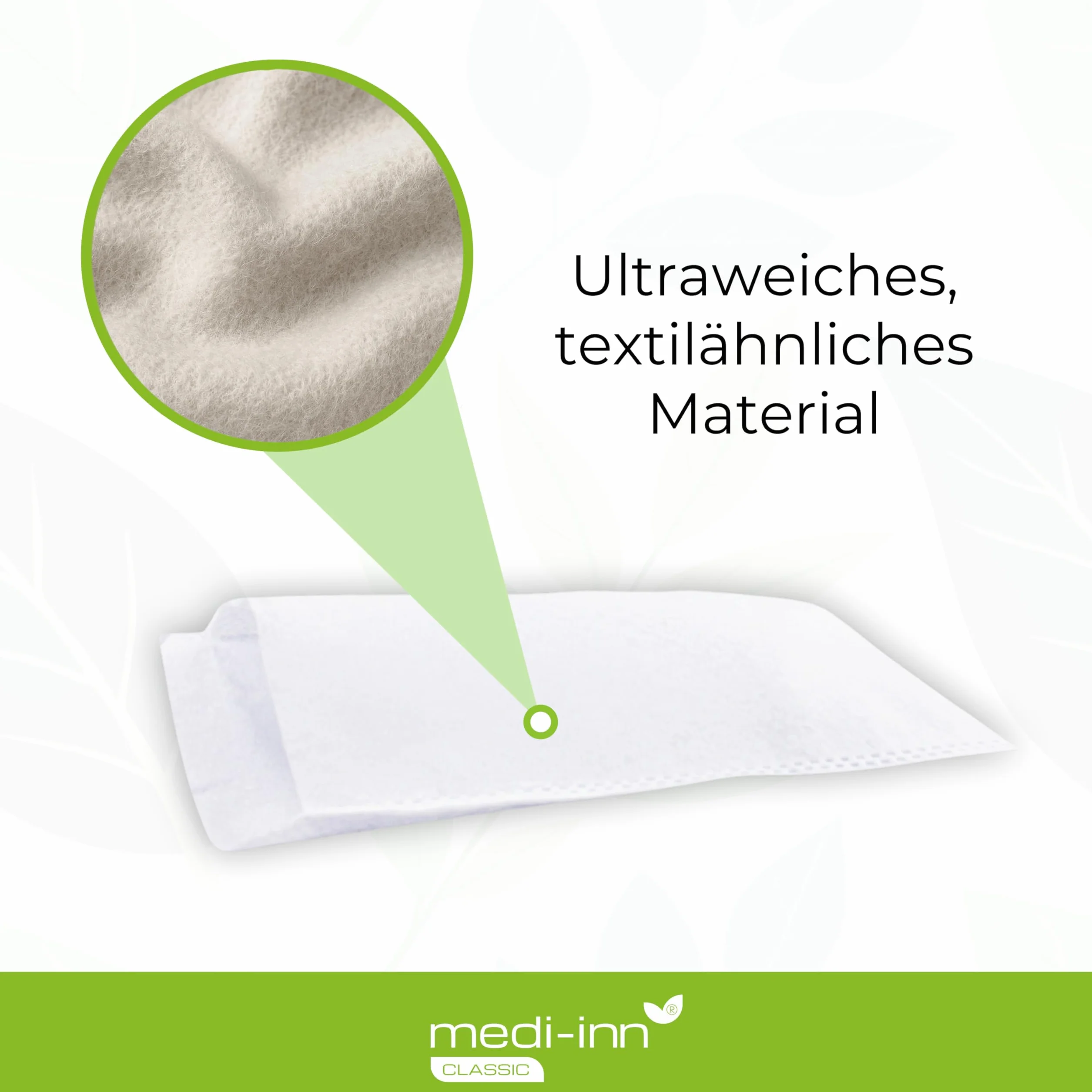 Medi-Inn Gants de Toilette Jetables Molton 100 Stück
