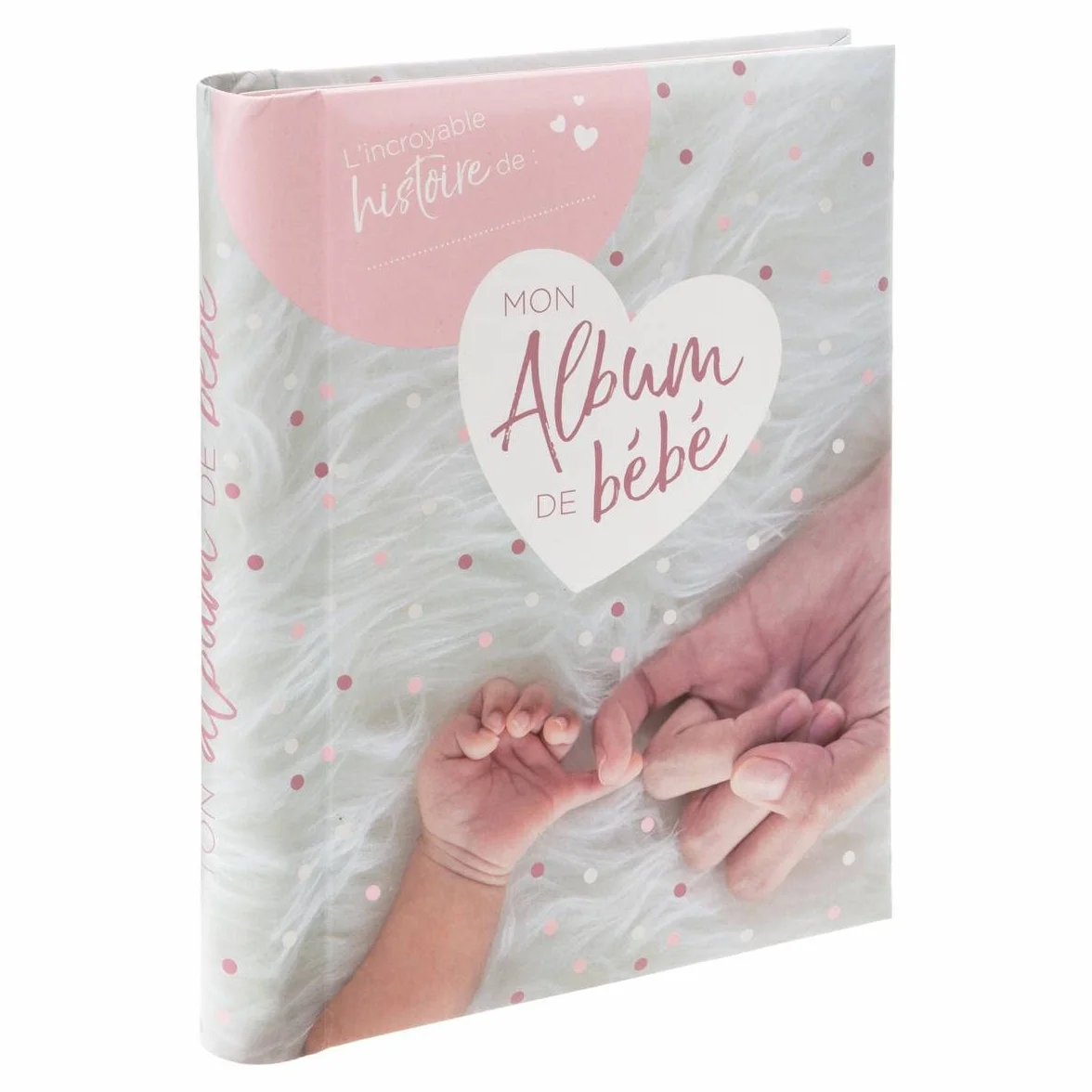 Atmosphera Livre de Naissance 100 Pages 21x25 cm Rose