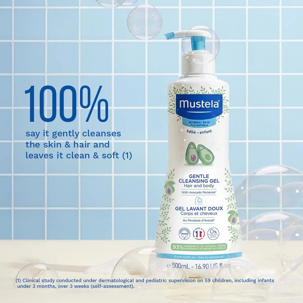 Mustela Gel Lavant Doux Flacon Pompe 500 ml